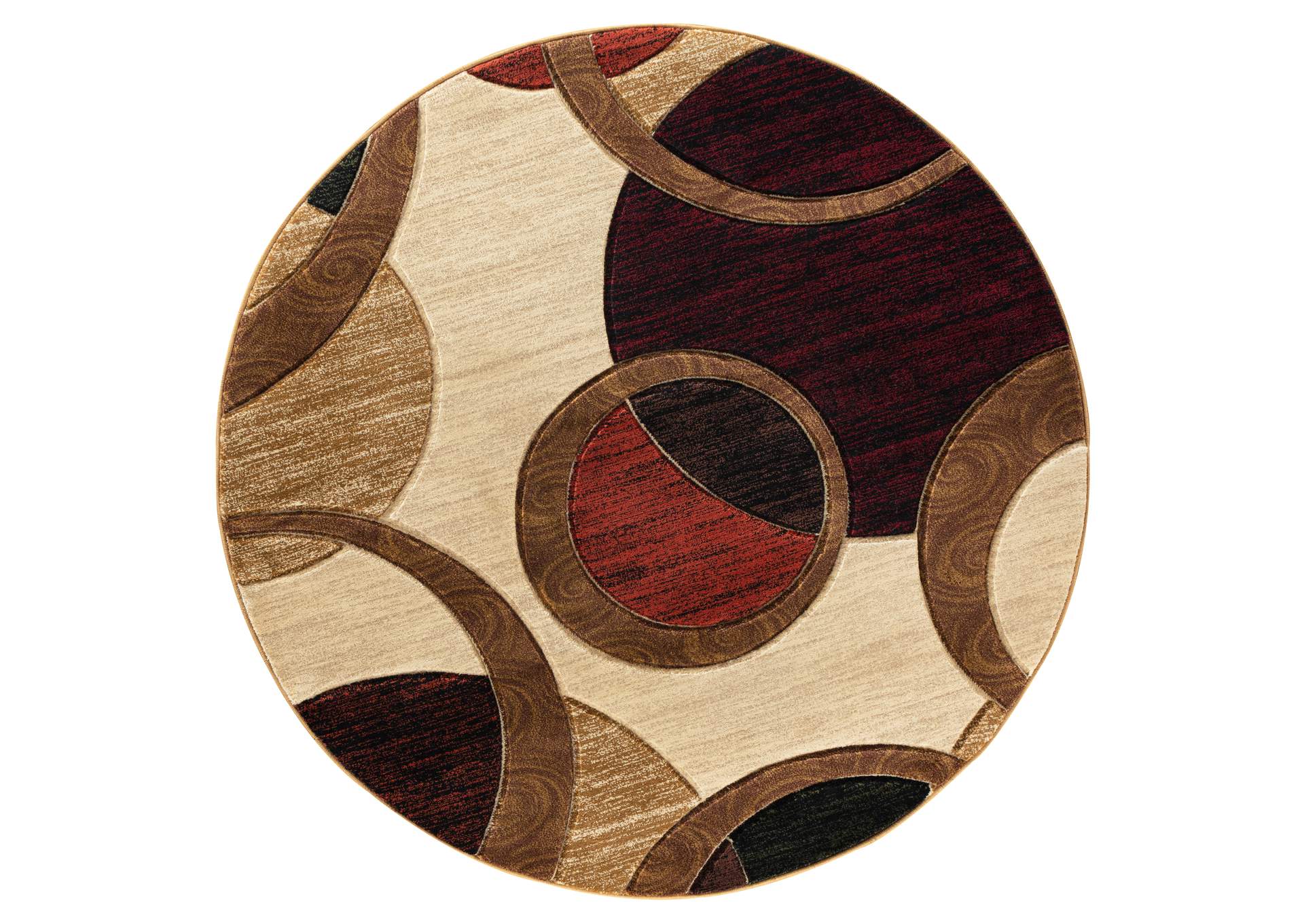 ORELS COLLECTION OR54 5'2'' X 5'2'' ROUND image 1