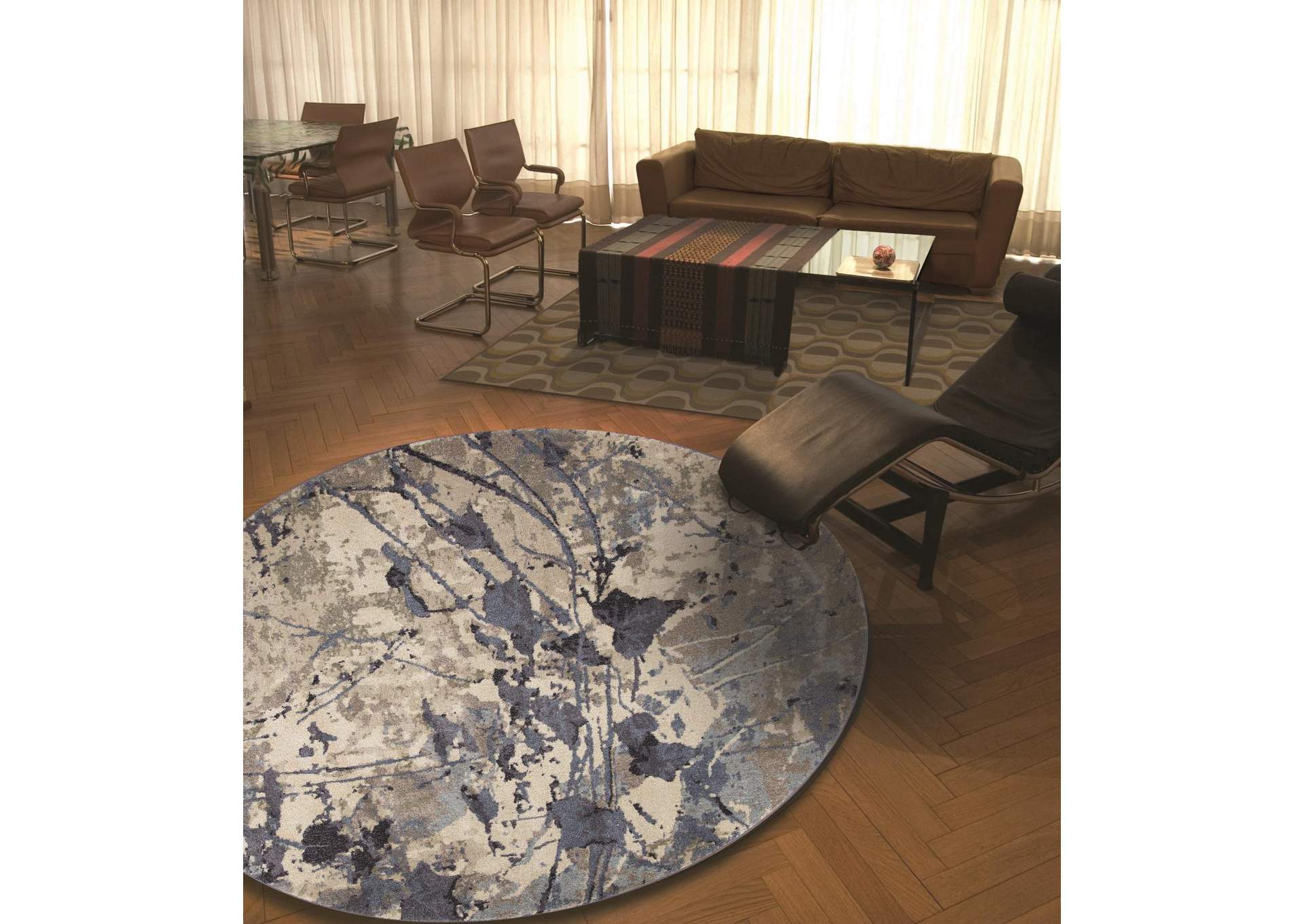 OLYMPIA COLLECTION OY02  8' X 8' ROUND image 3