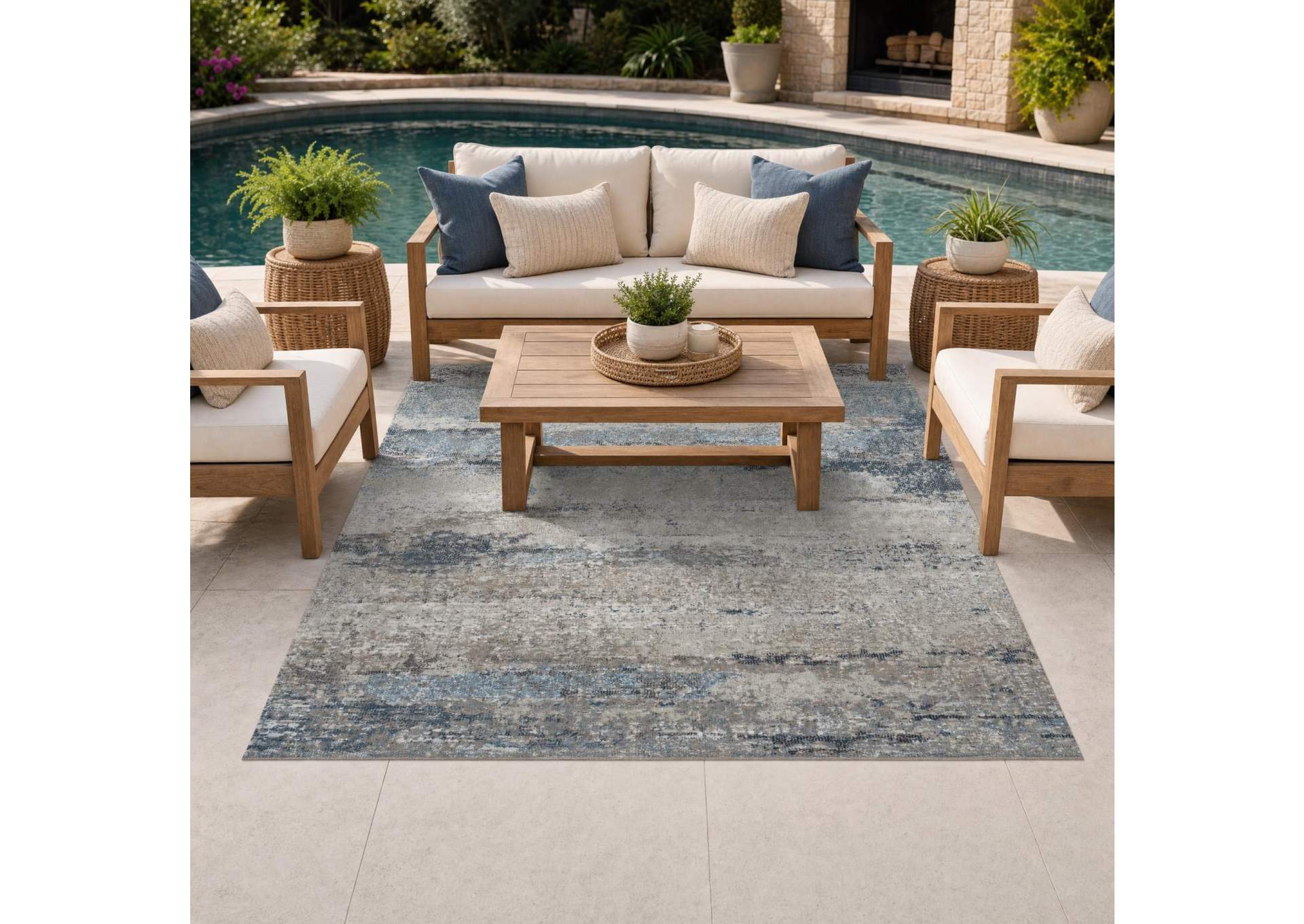 TRELLIS COLLECTION TL01  5' X 8' image 1