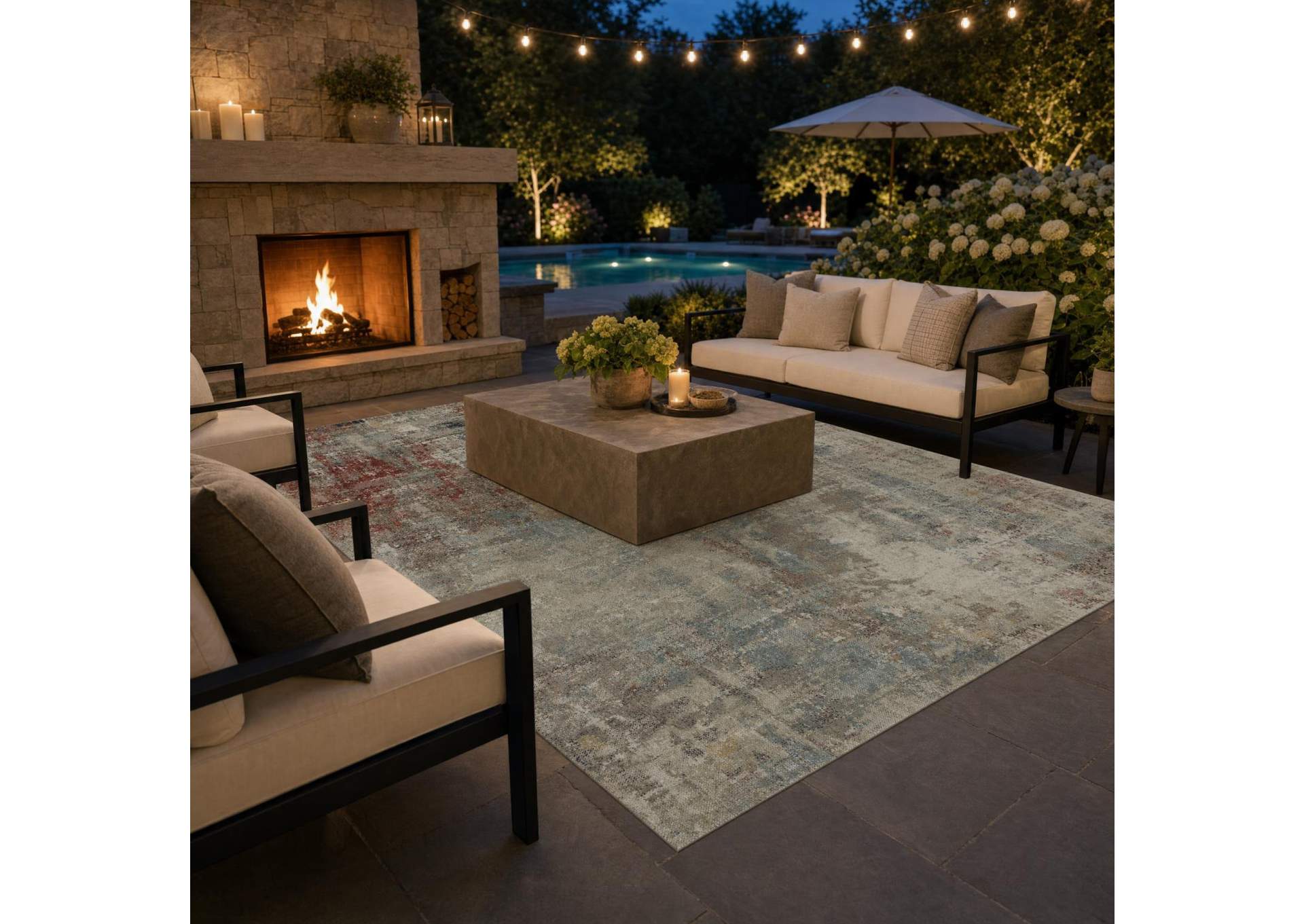 TRELLIS COLLECTION TL02  5' X 8' image 1