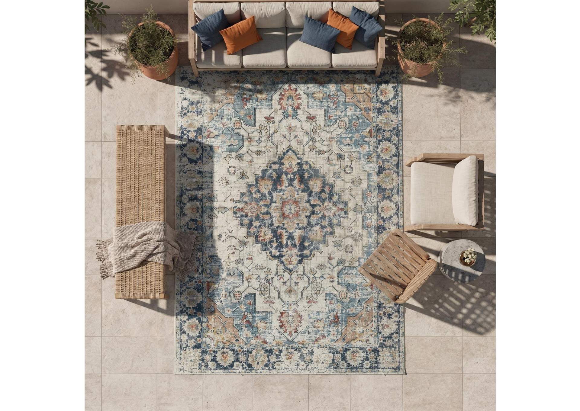 TRELLIS COLLECTION TL08  5' X 8' image 1