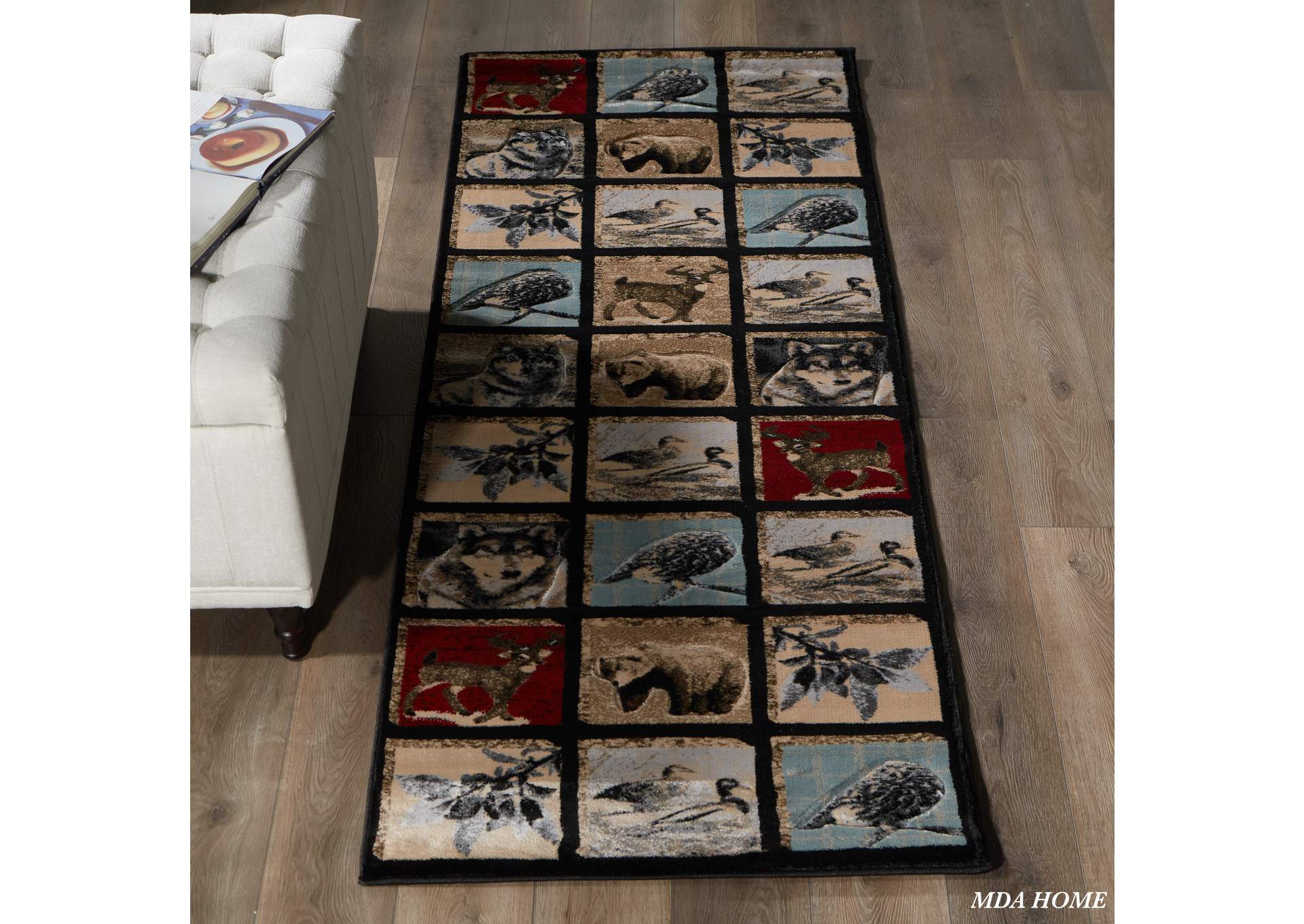 Wild Collection Wl21 2'8'' X 8'1'' image 1