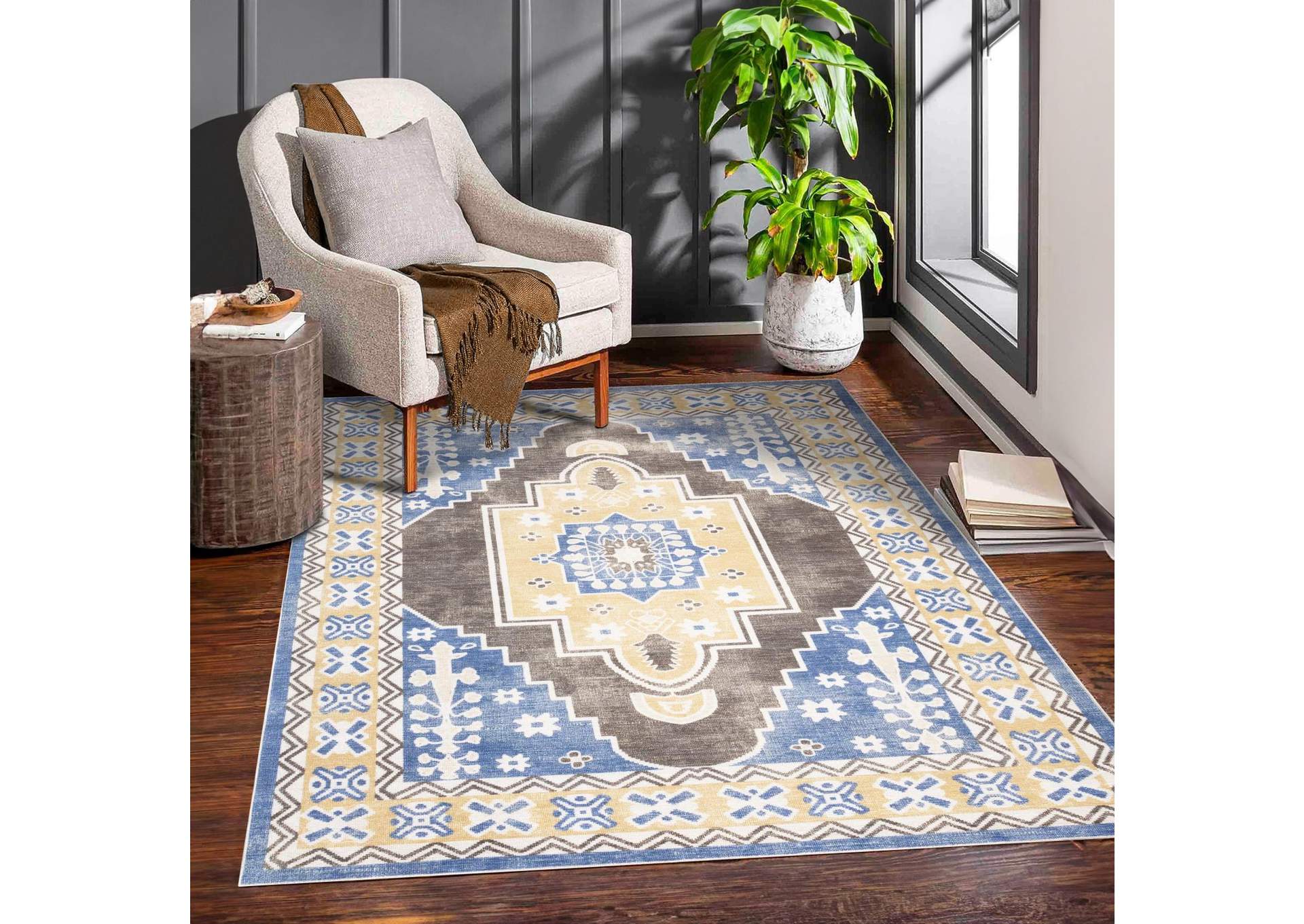 WASHABLE RUG COLLECTION WR01  5' X 8' image 6