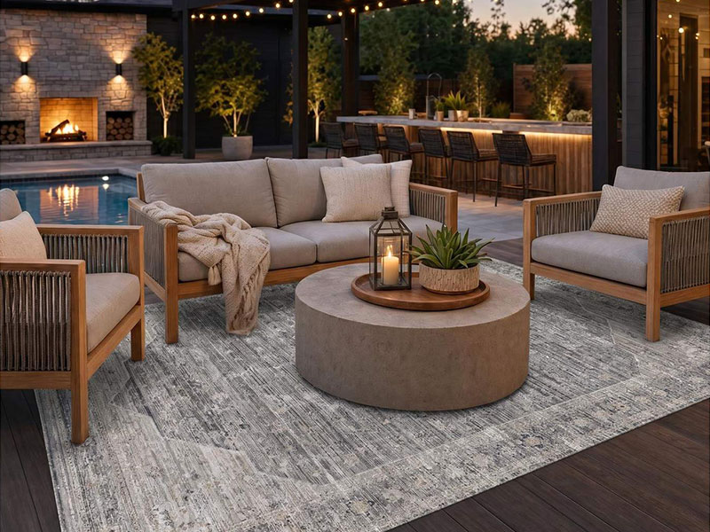Daphne Outdoor Rug Collection