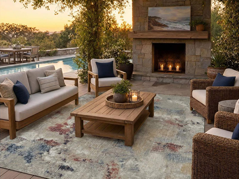 Trellis Outdoor Rug Collection