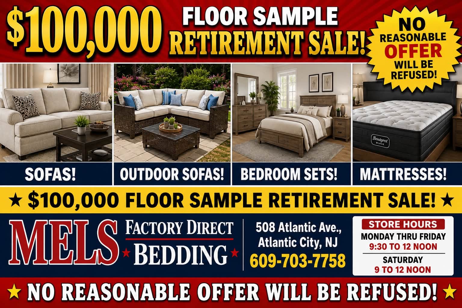Floor Sample Retirement Sale