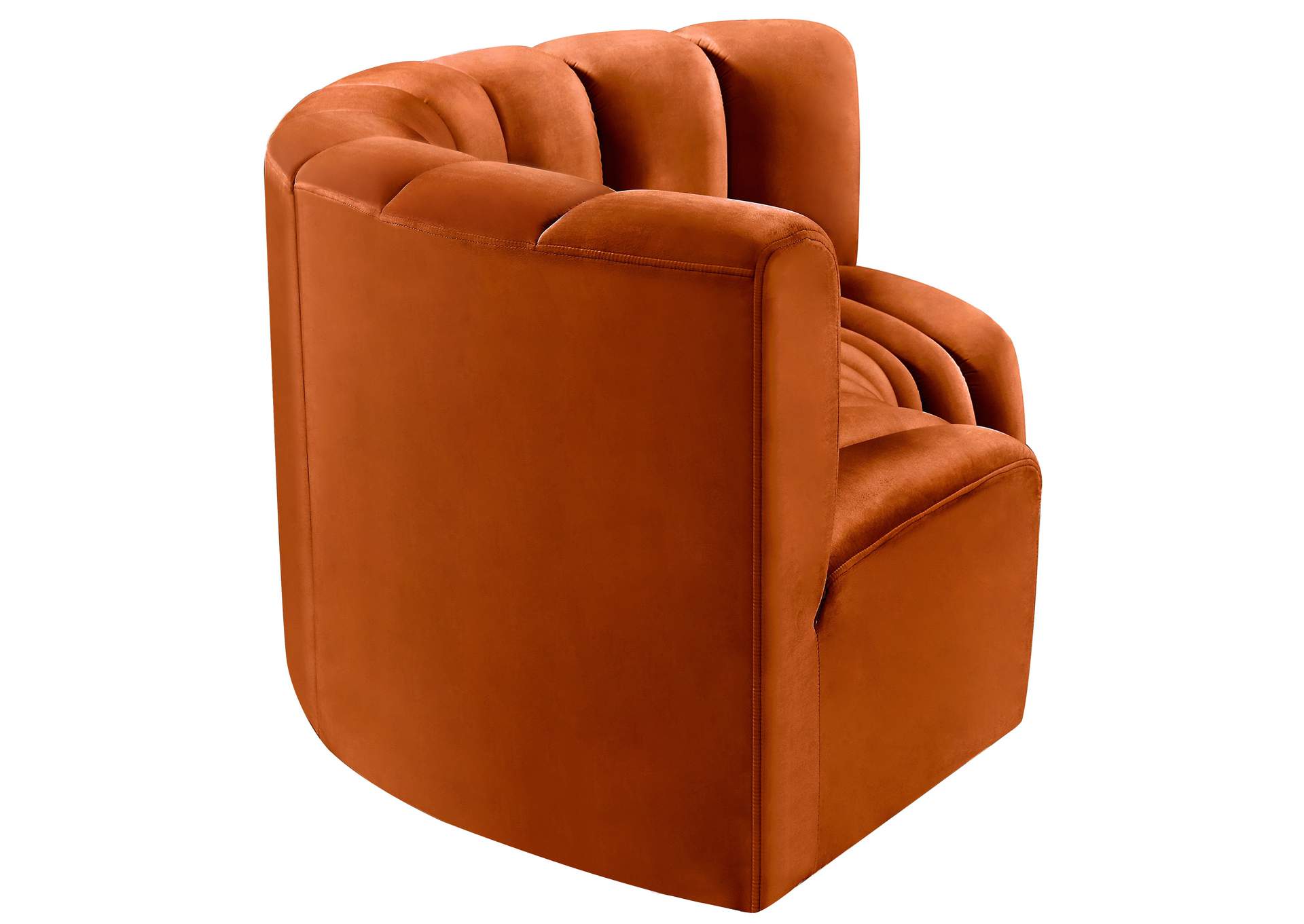 Arc Cognac Velvet Modular Sofa image 8