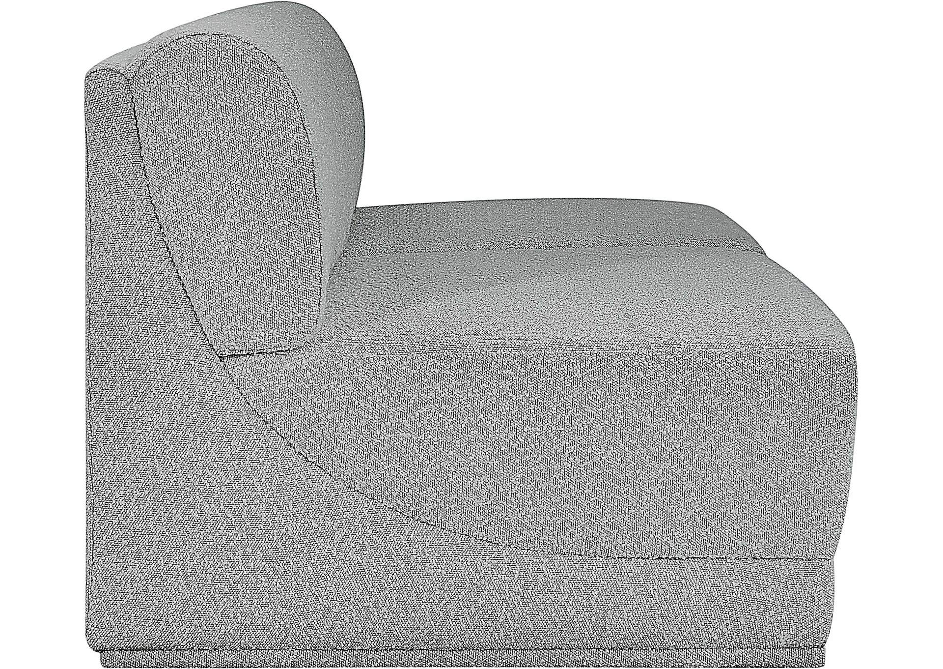 Ollie Grey Boucle Fabric Modular Sofa