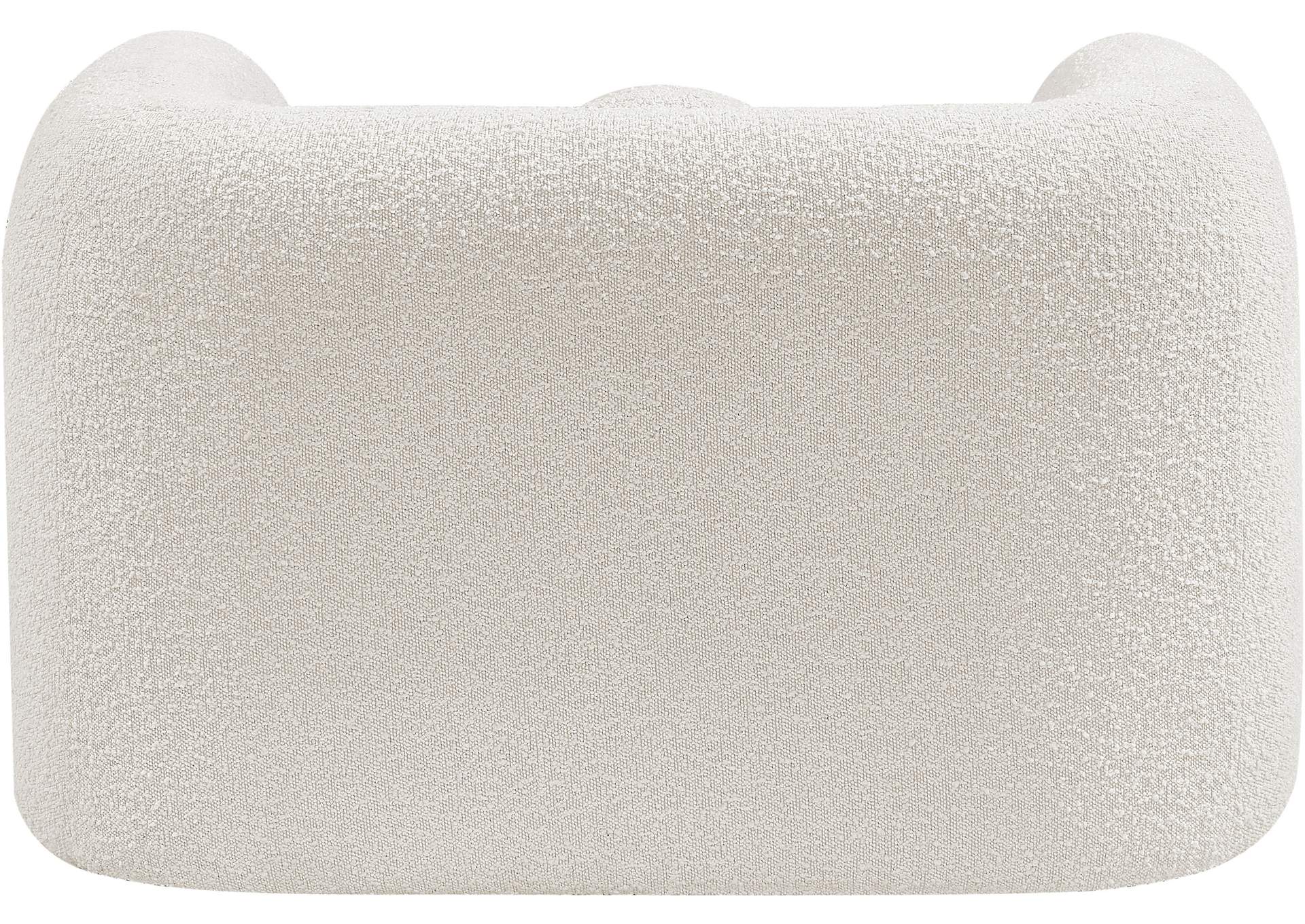 Emory Cream Boucle Fabric Chair