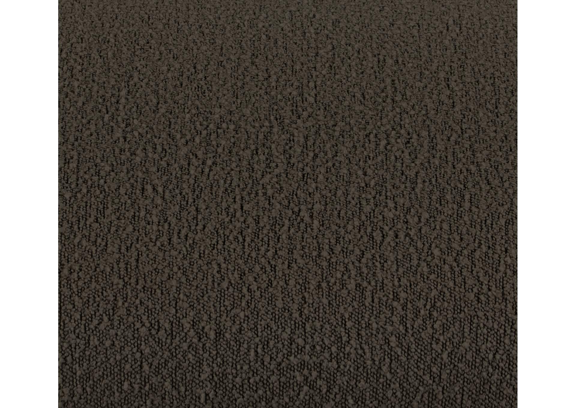 Venti Brown Boucle Fabric Sofa