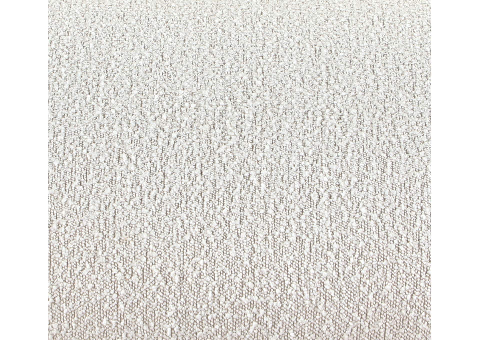 Venti Cream Boucle Fabric Sofa