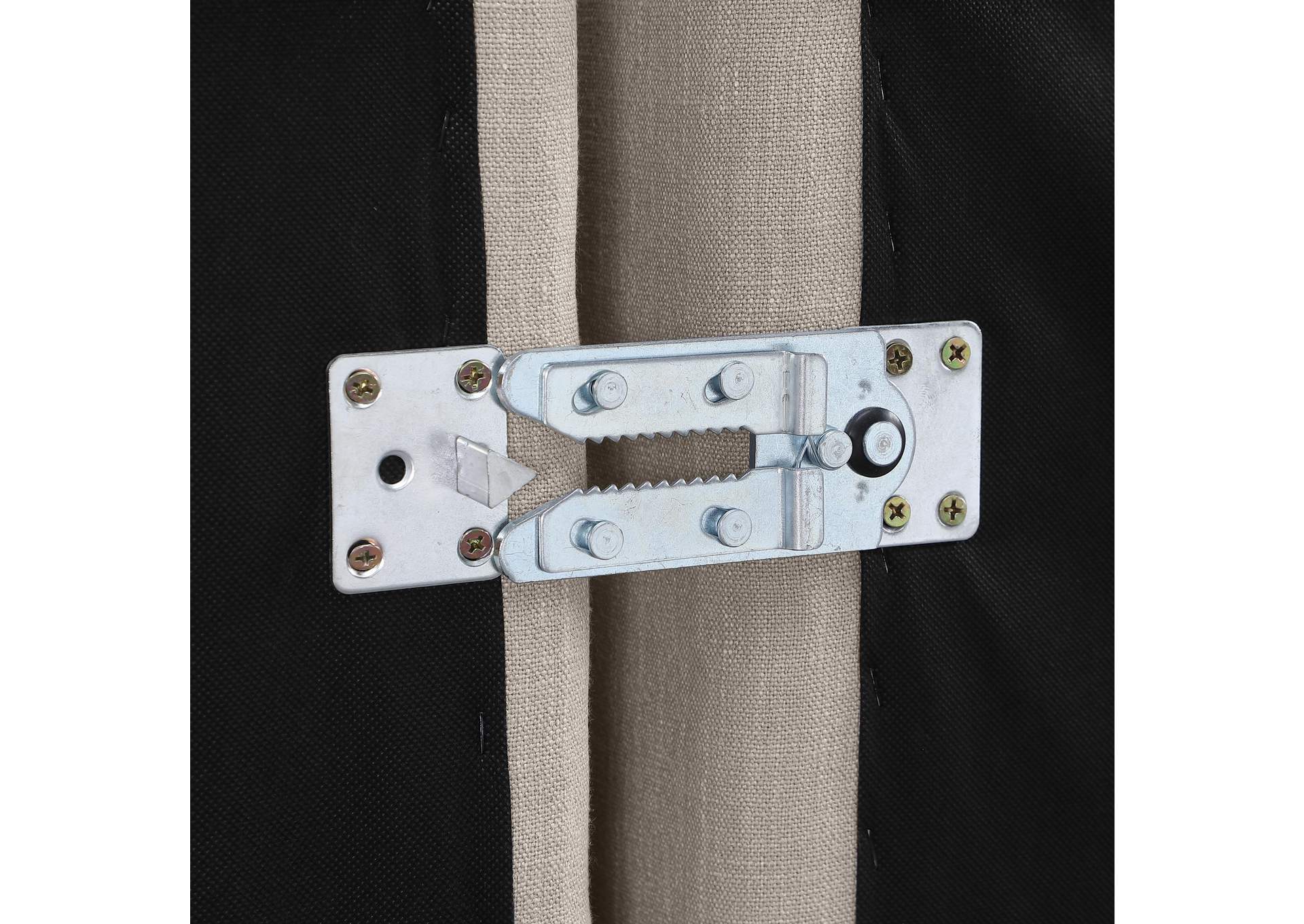 Indulge Beige Linen Textured Fabric Modular Sectional image 8