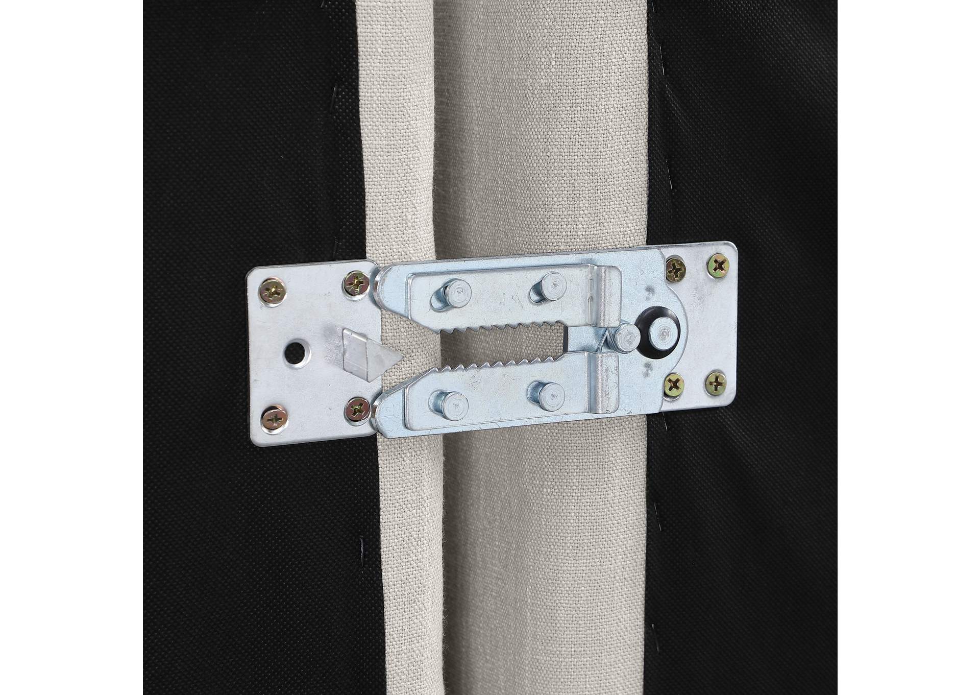 Indulge Cream Linen Textured Fabric Modular Sectional image 8