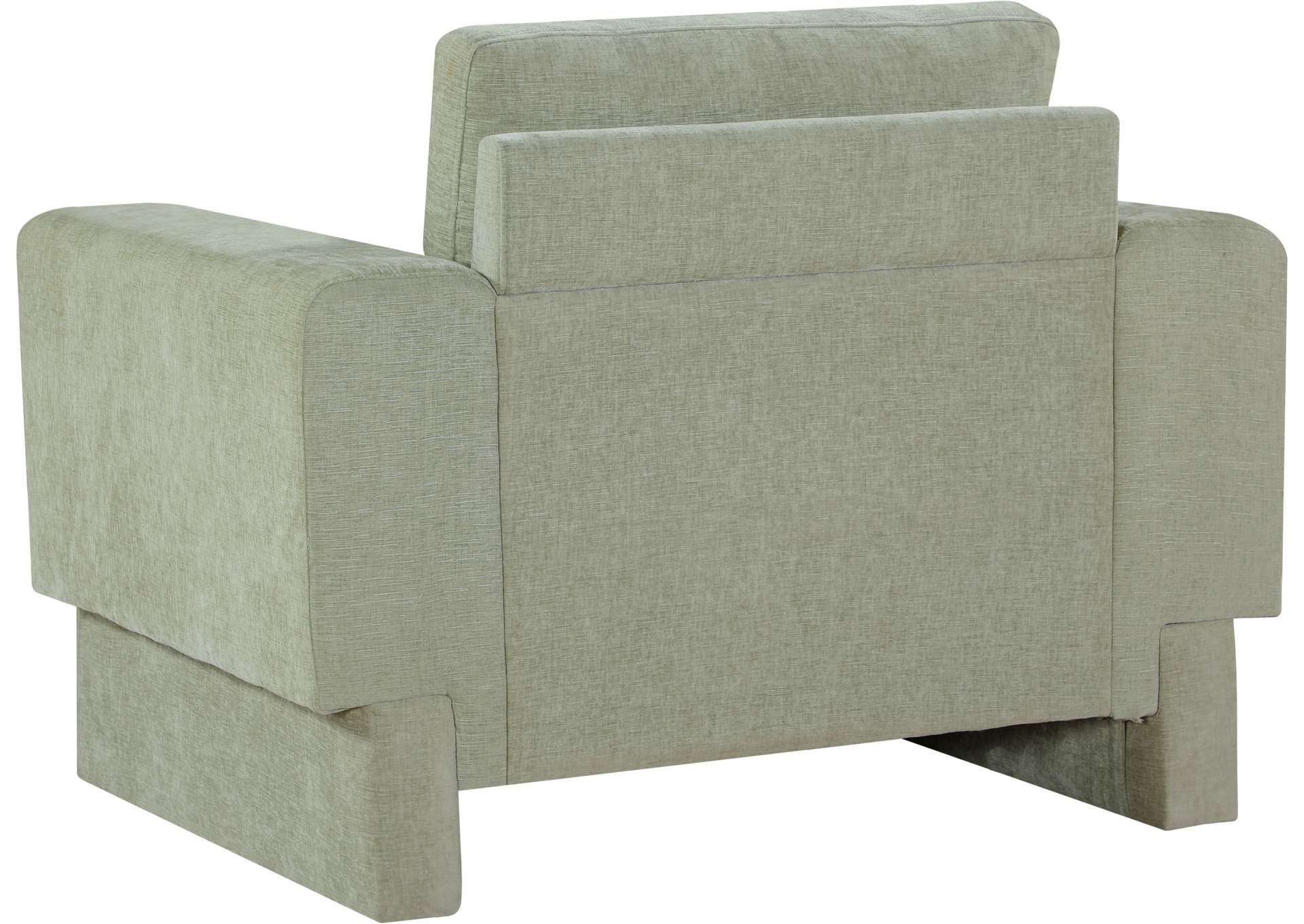 Madeline Mint Chenille Fabric Chair
