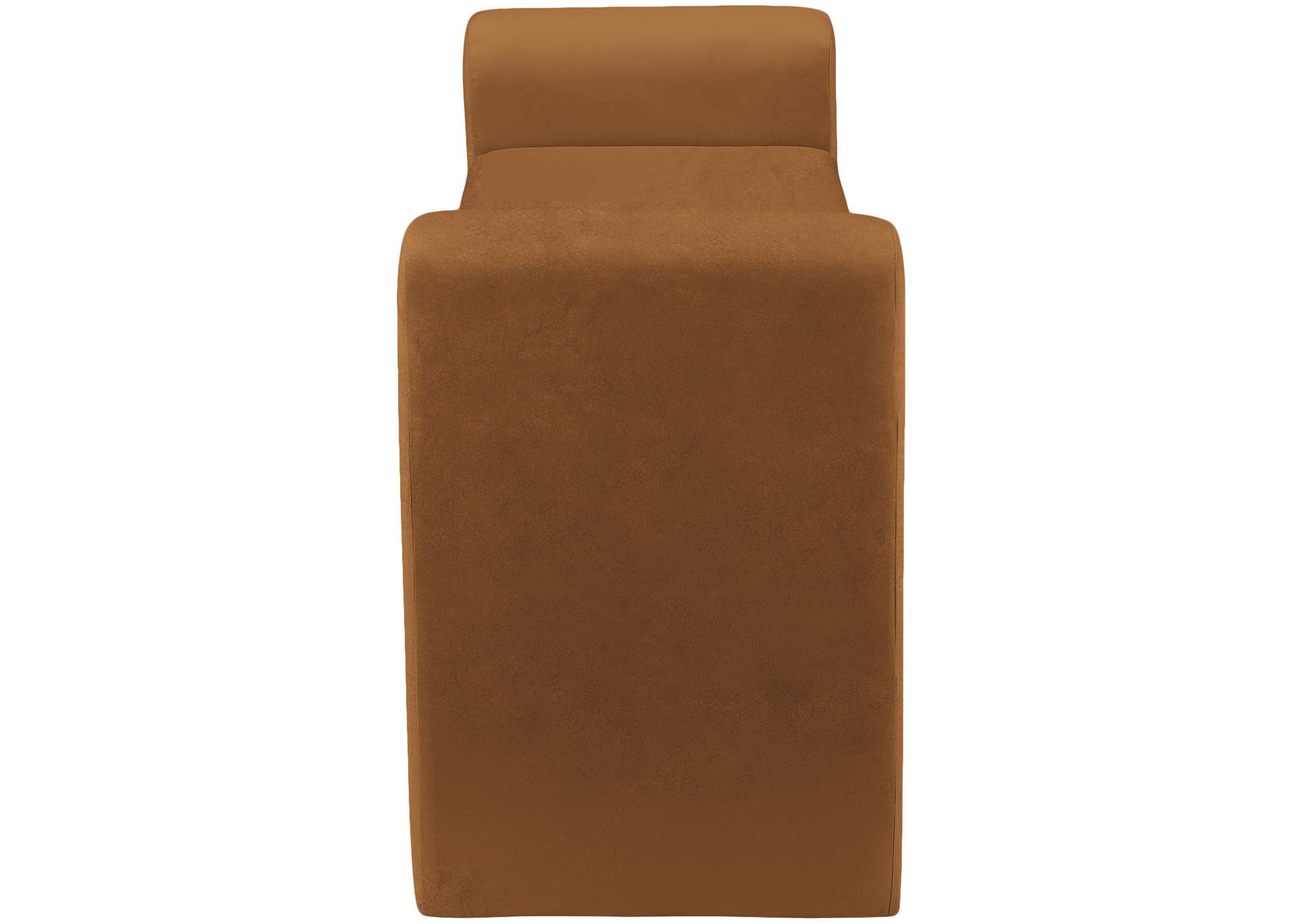 Sloan Saddle Velvet Bench