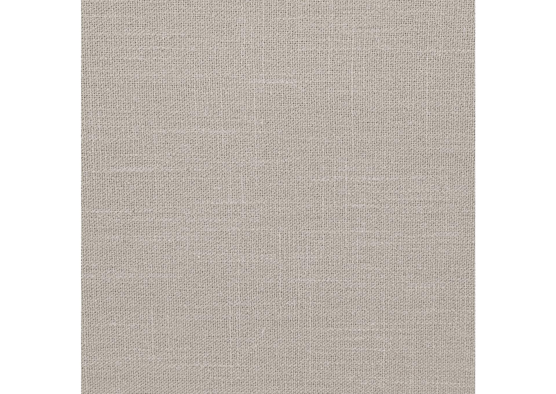 Comfy Beige Linen Textured Fabric Modular Sofa