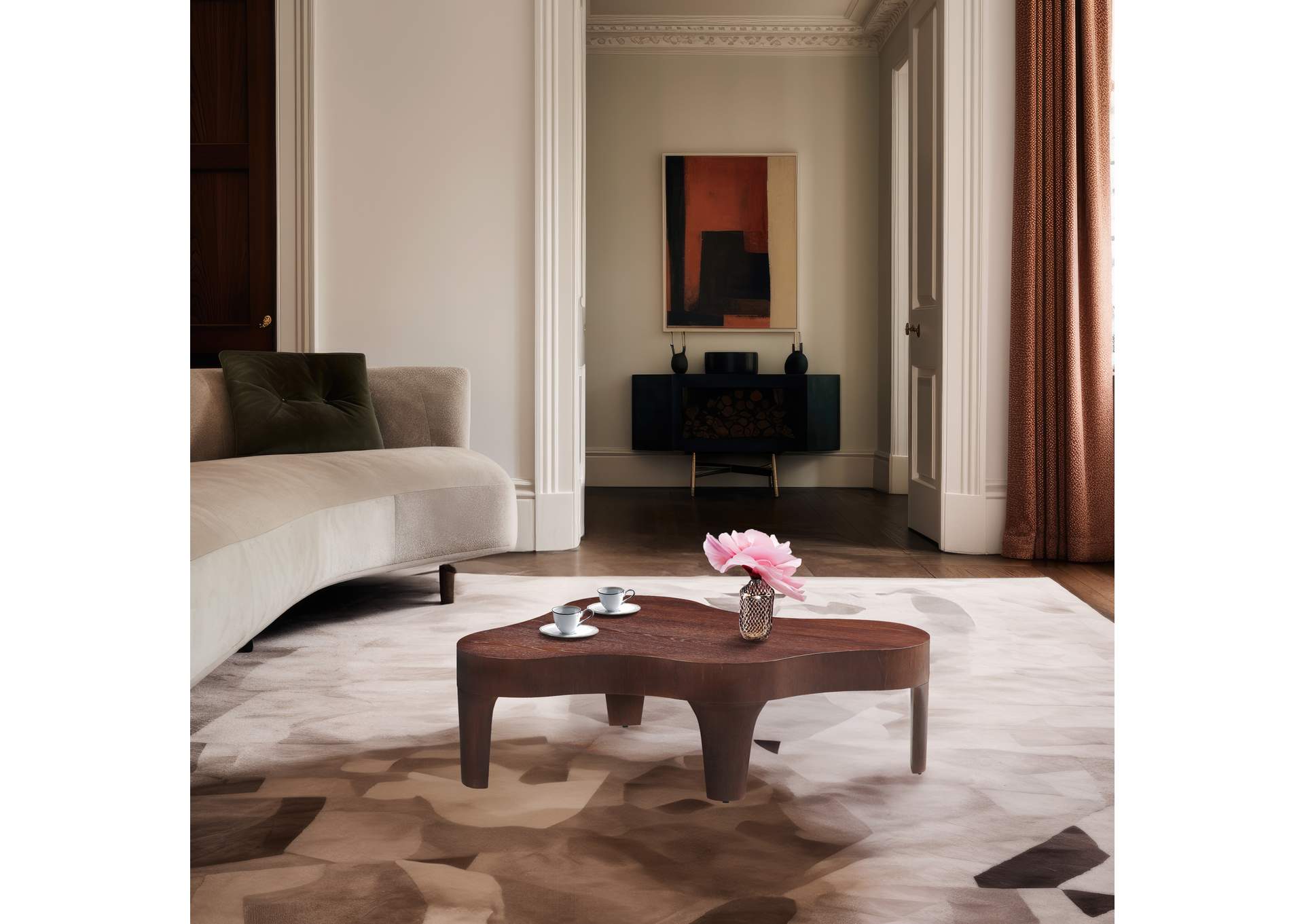 Oakley Brown Coffee Table