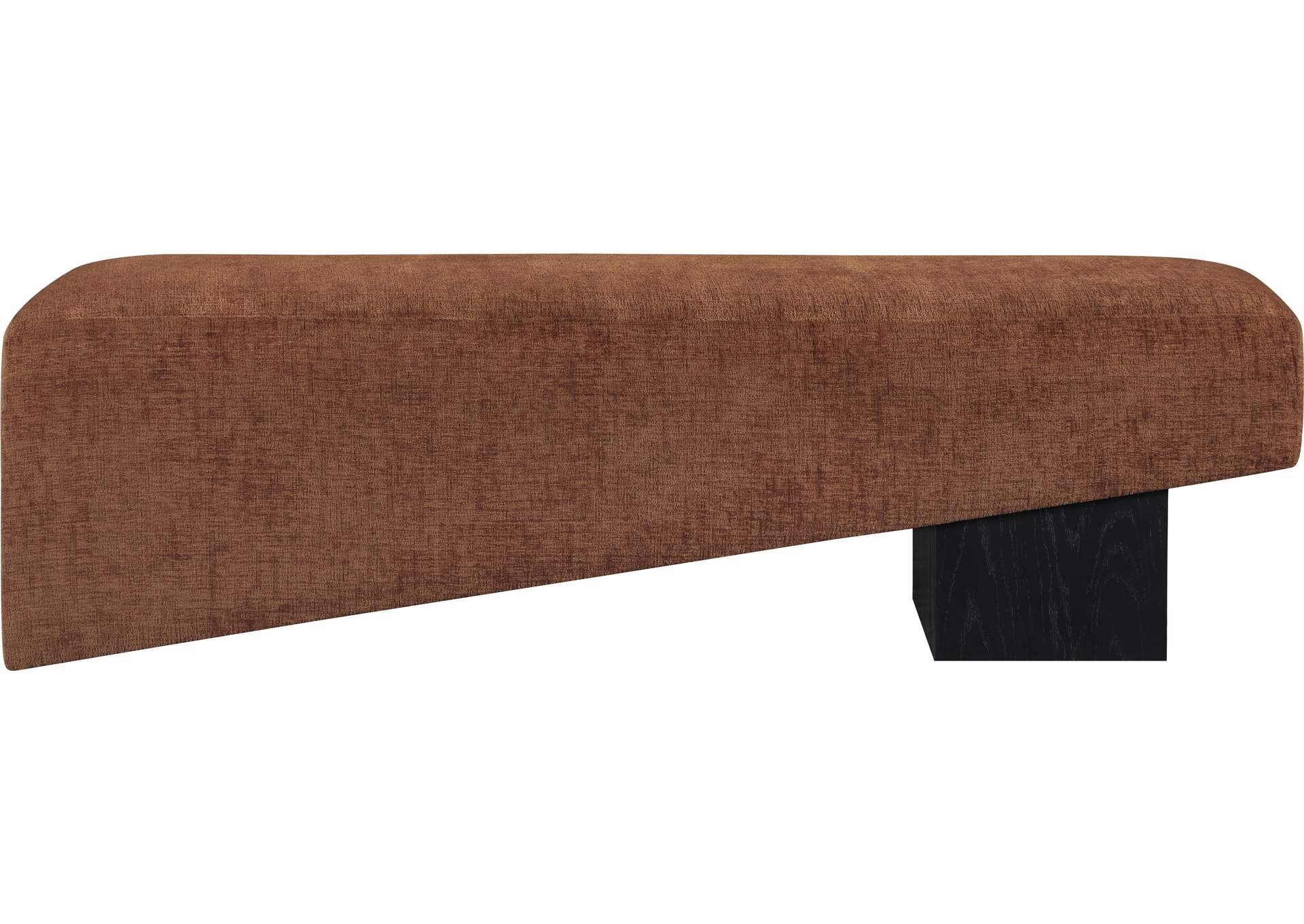 Alora Cognac Fabric Bench
