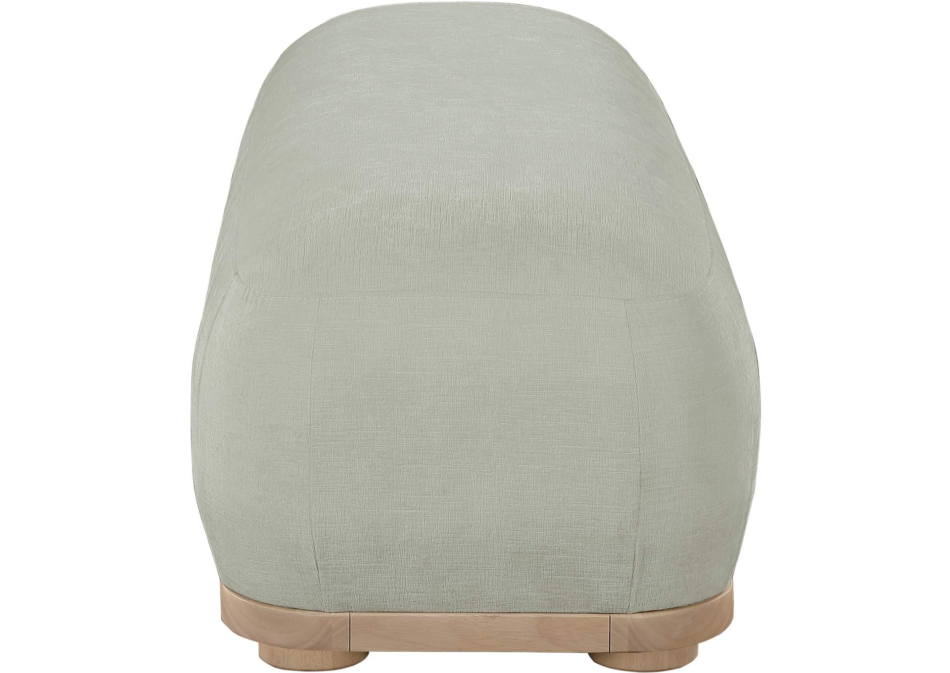Calum Mint Chenille Fabric Bench image 5