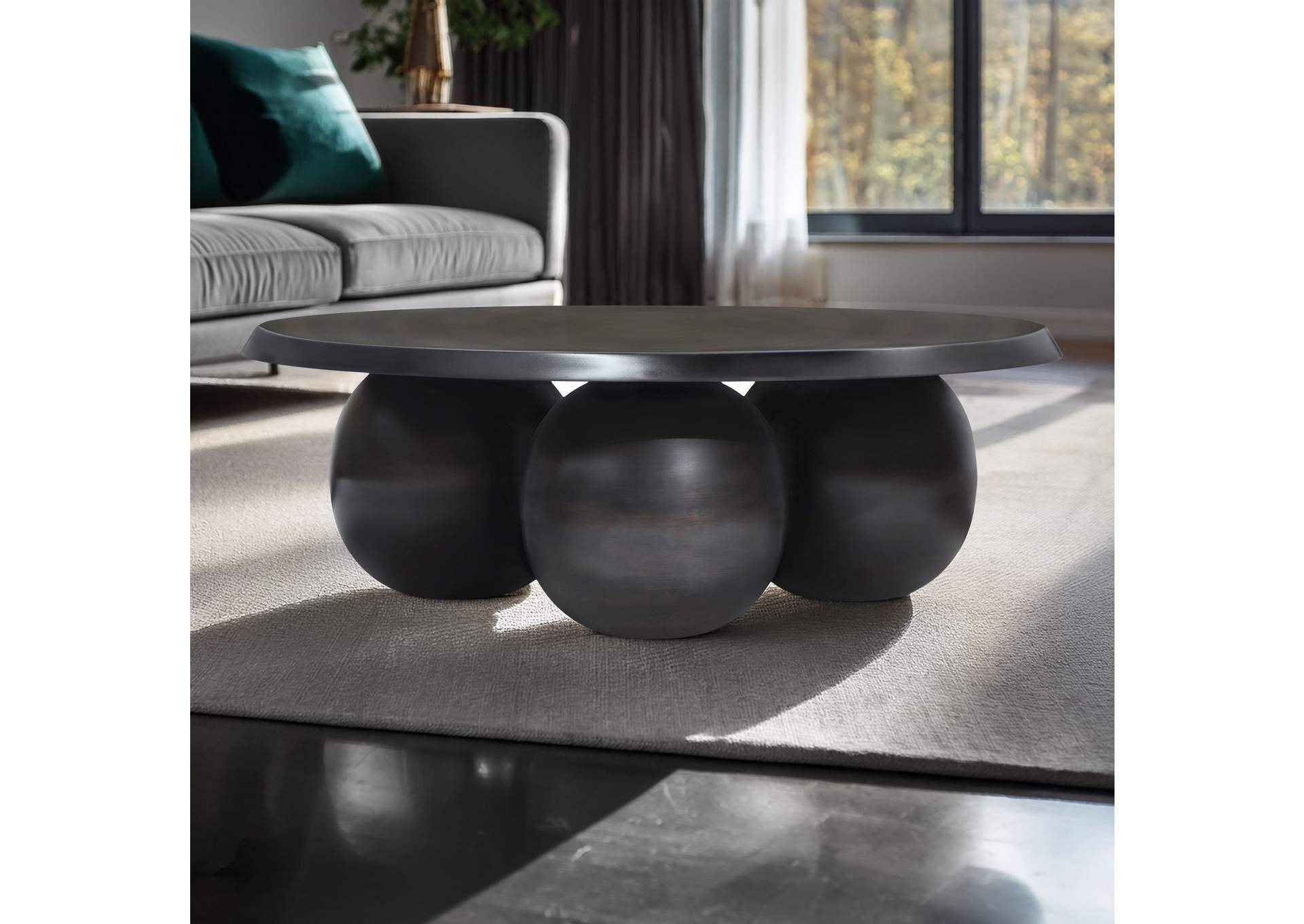 Globus Black Coffee Table image 3