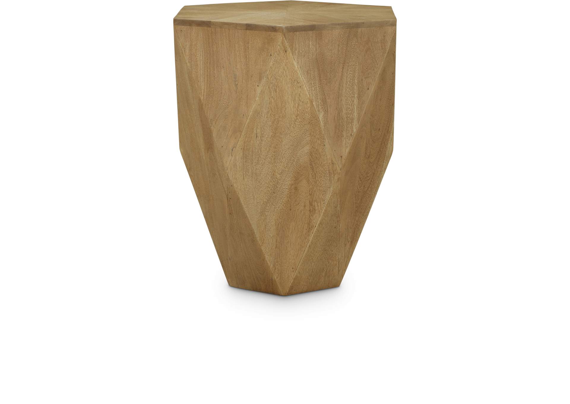 Diamante Oak End Table image 1