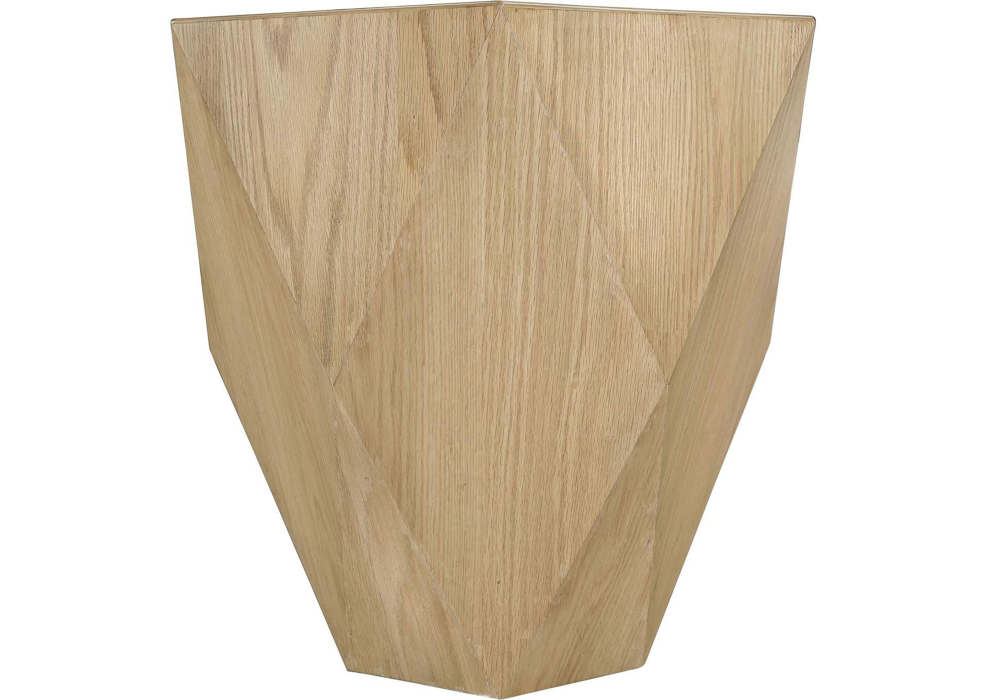Diamante Oak End Table image 5