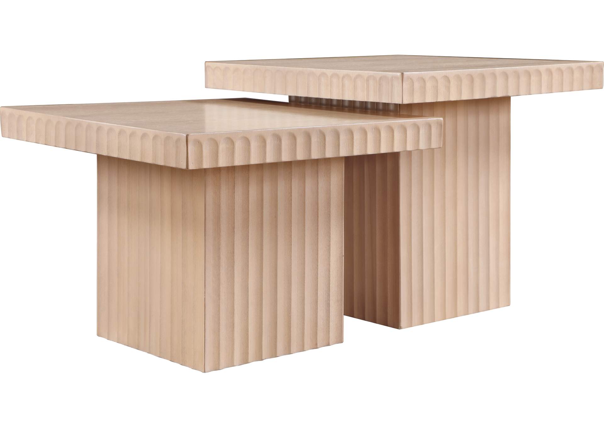 Spencer Natural Oak Veneer Coffee Table image 4