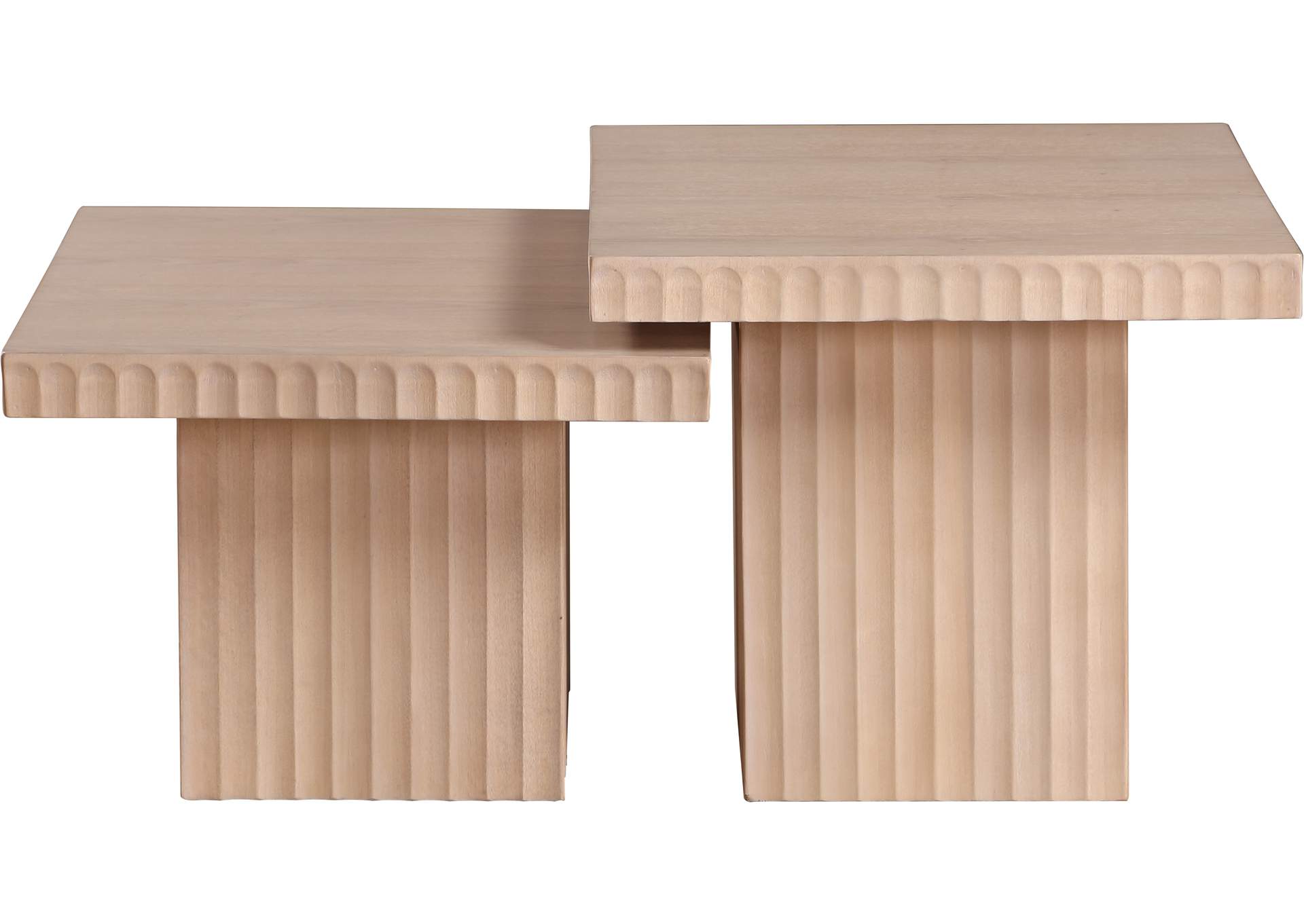 Spencer Natural Oak Veneer Coffee Table image 5