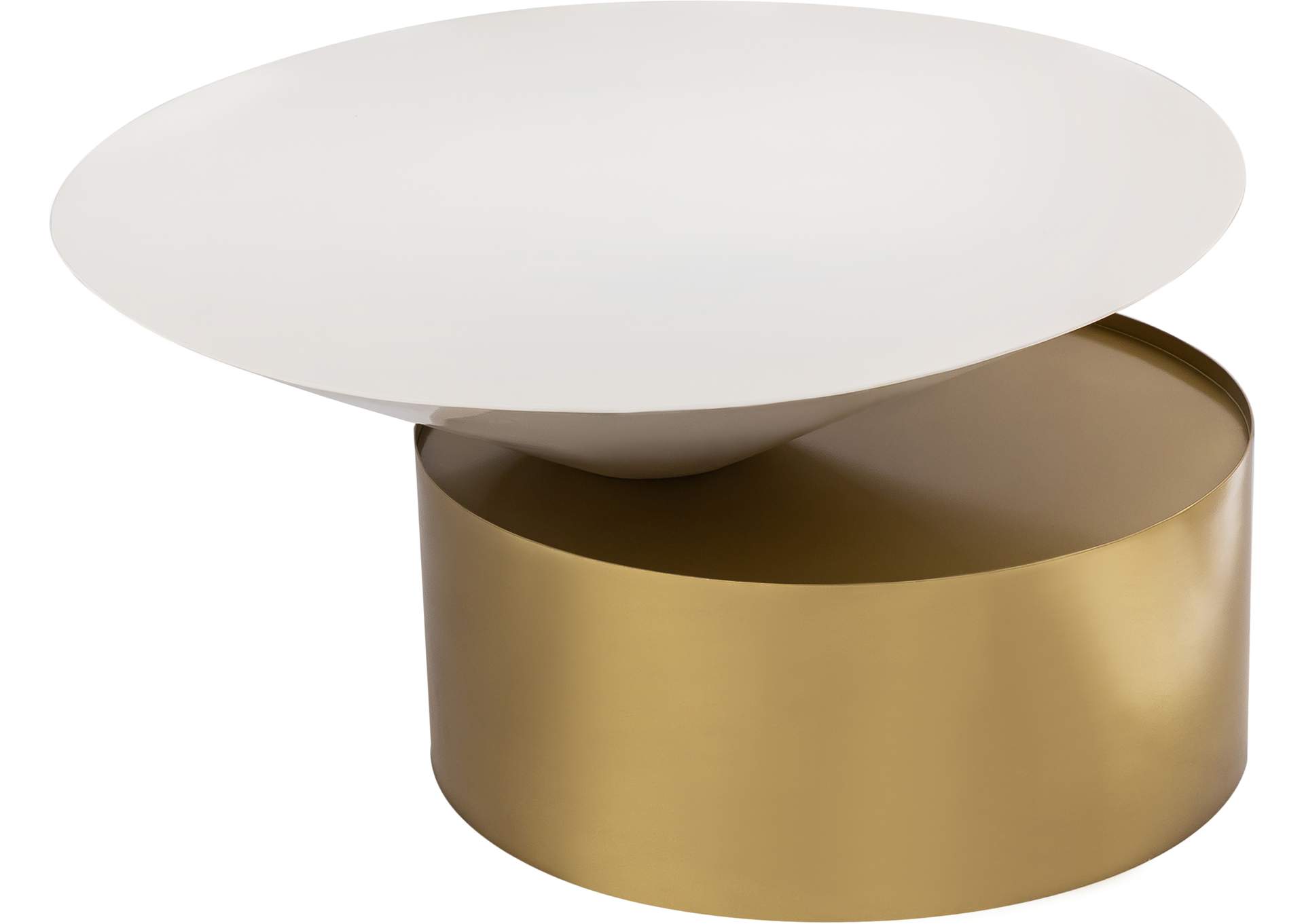 Damon White Coffee Table