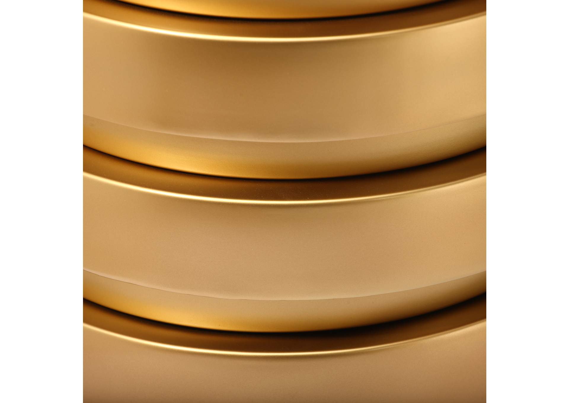 Levels Brushed Gold Coffee Table image 5