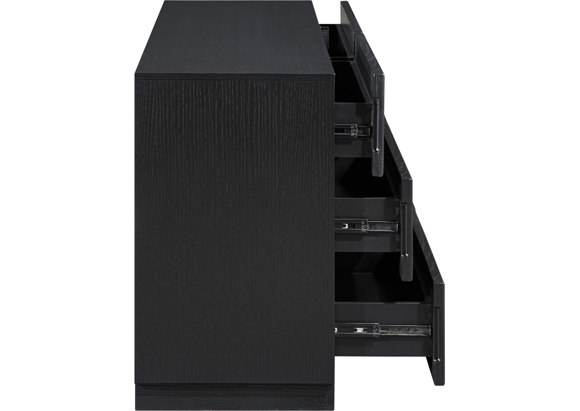 Weave Black Dresser