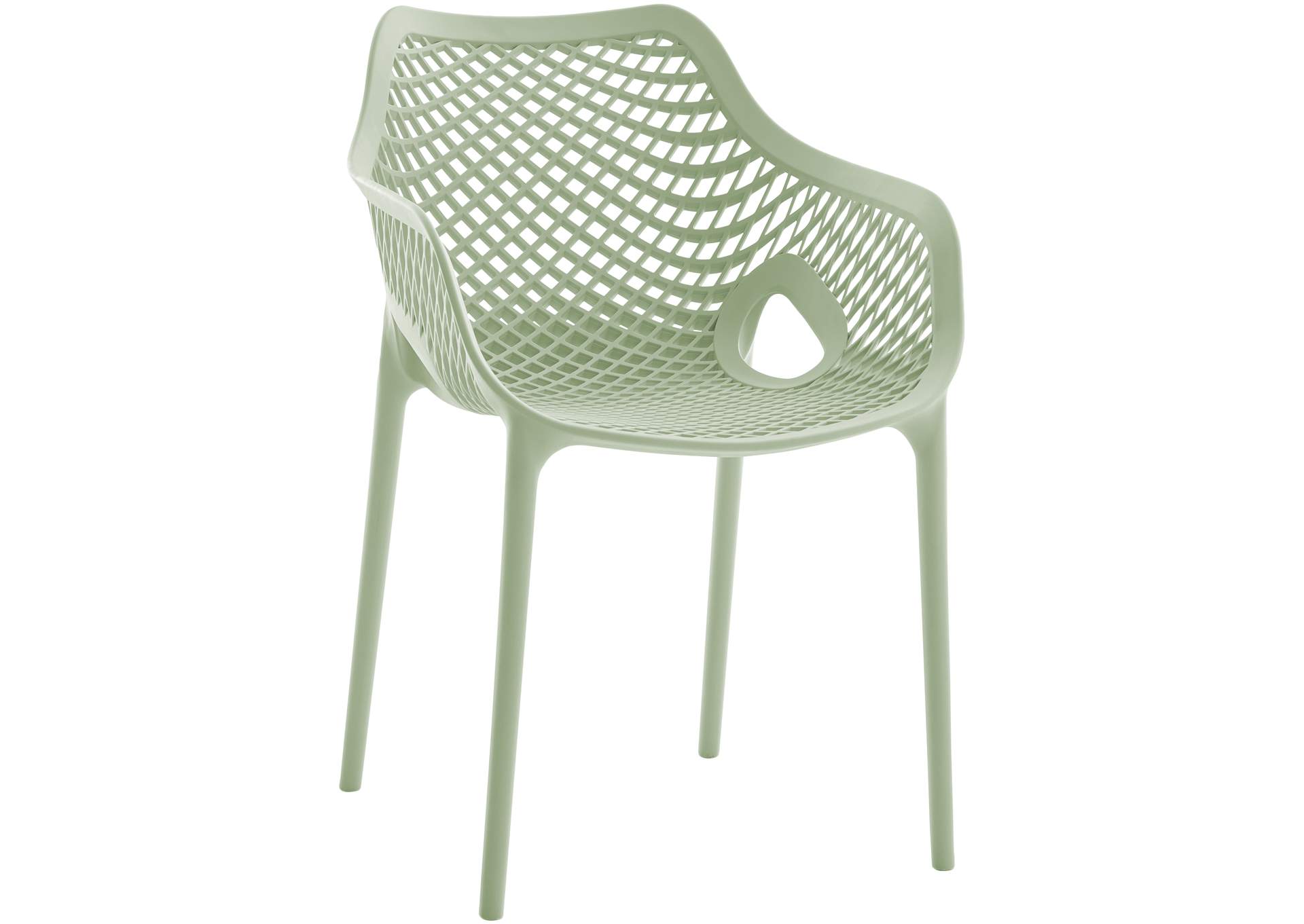 Mykonos Mint Outdoor Patio Dining Chair