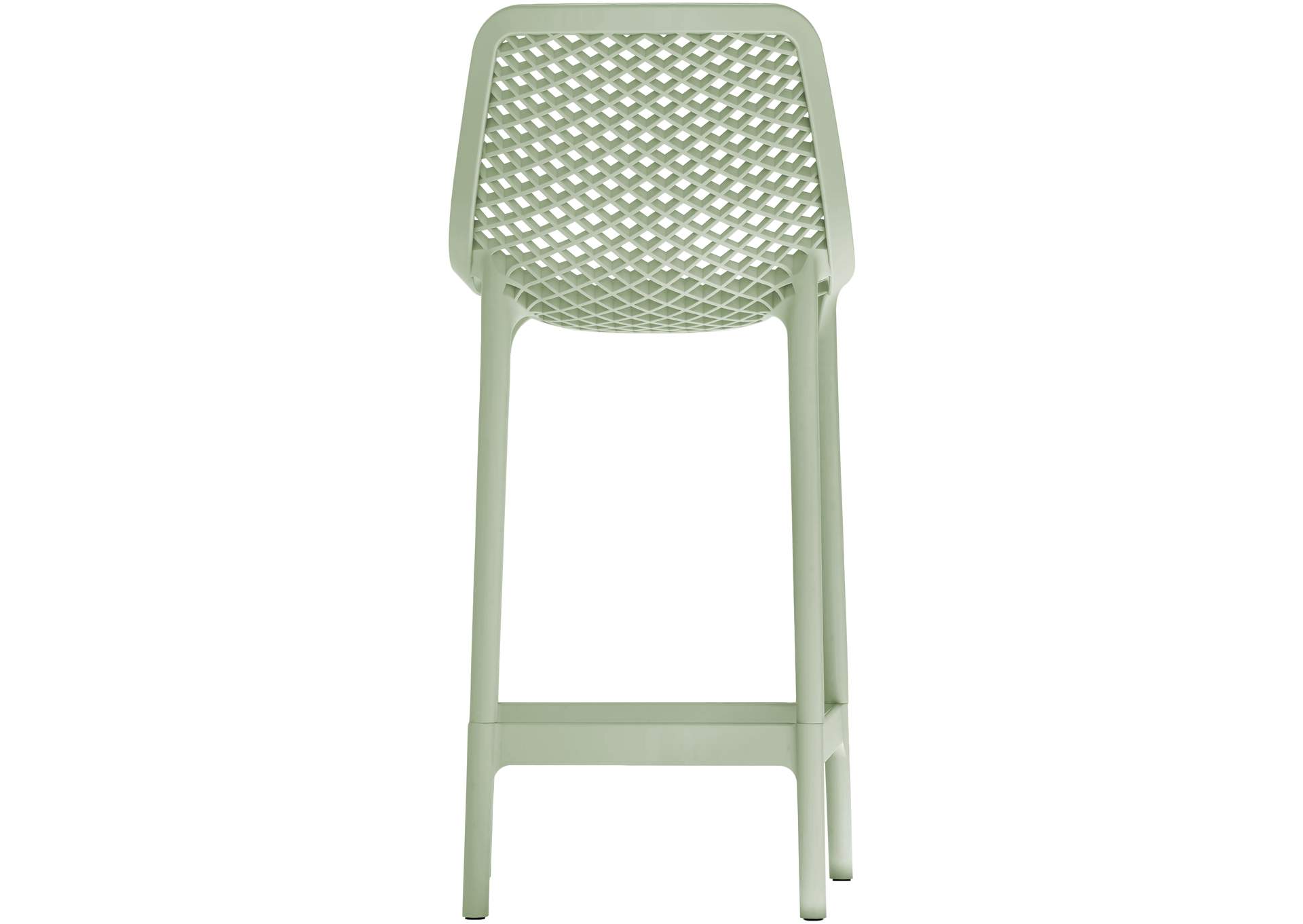 Mykonos Mint Outdoor Patio Stool