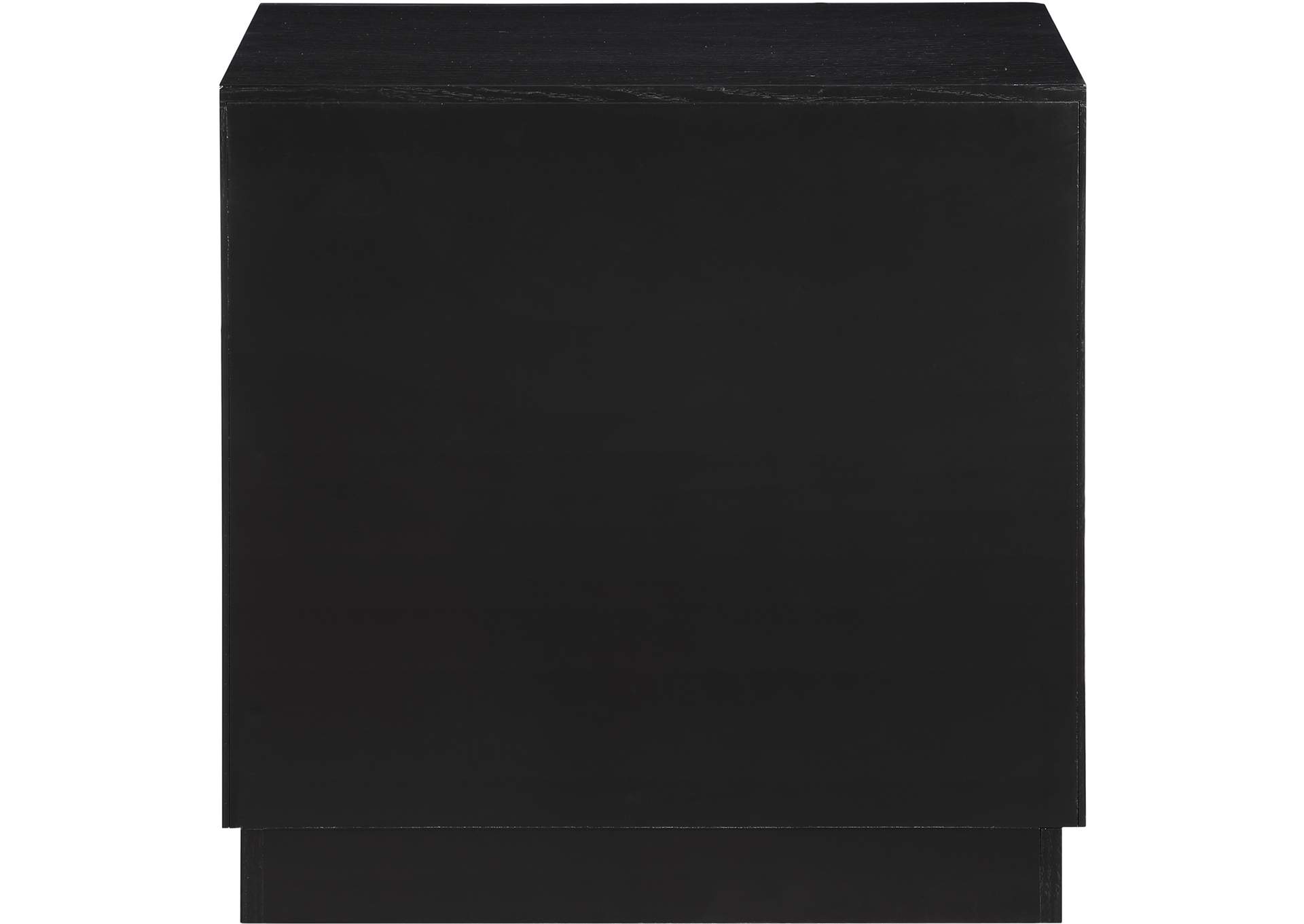 Scallop Black Night Stand image 6