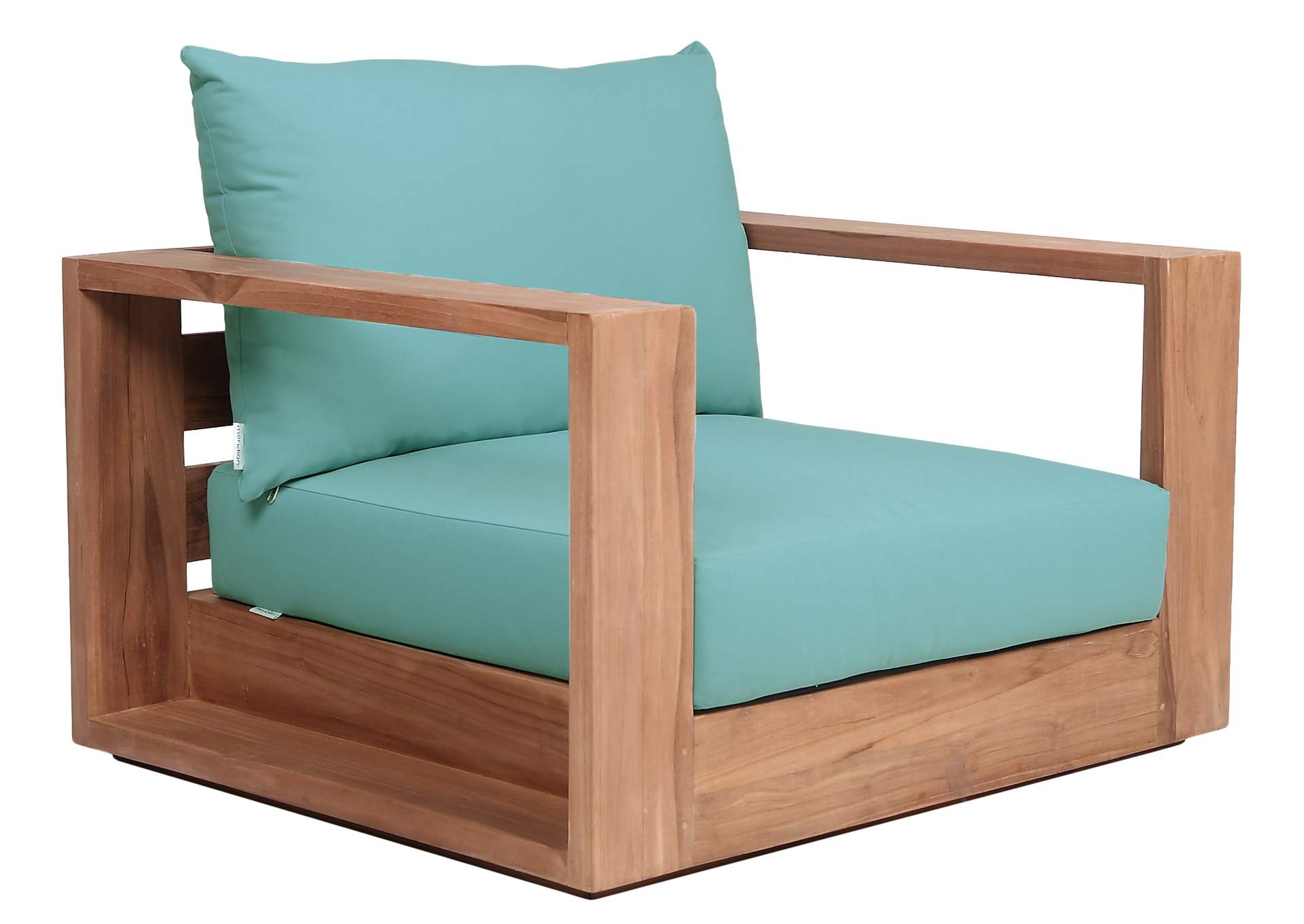 Tulum Blue Water Resistant Fabric Outdoor Chair