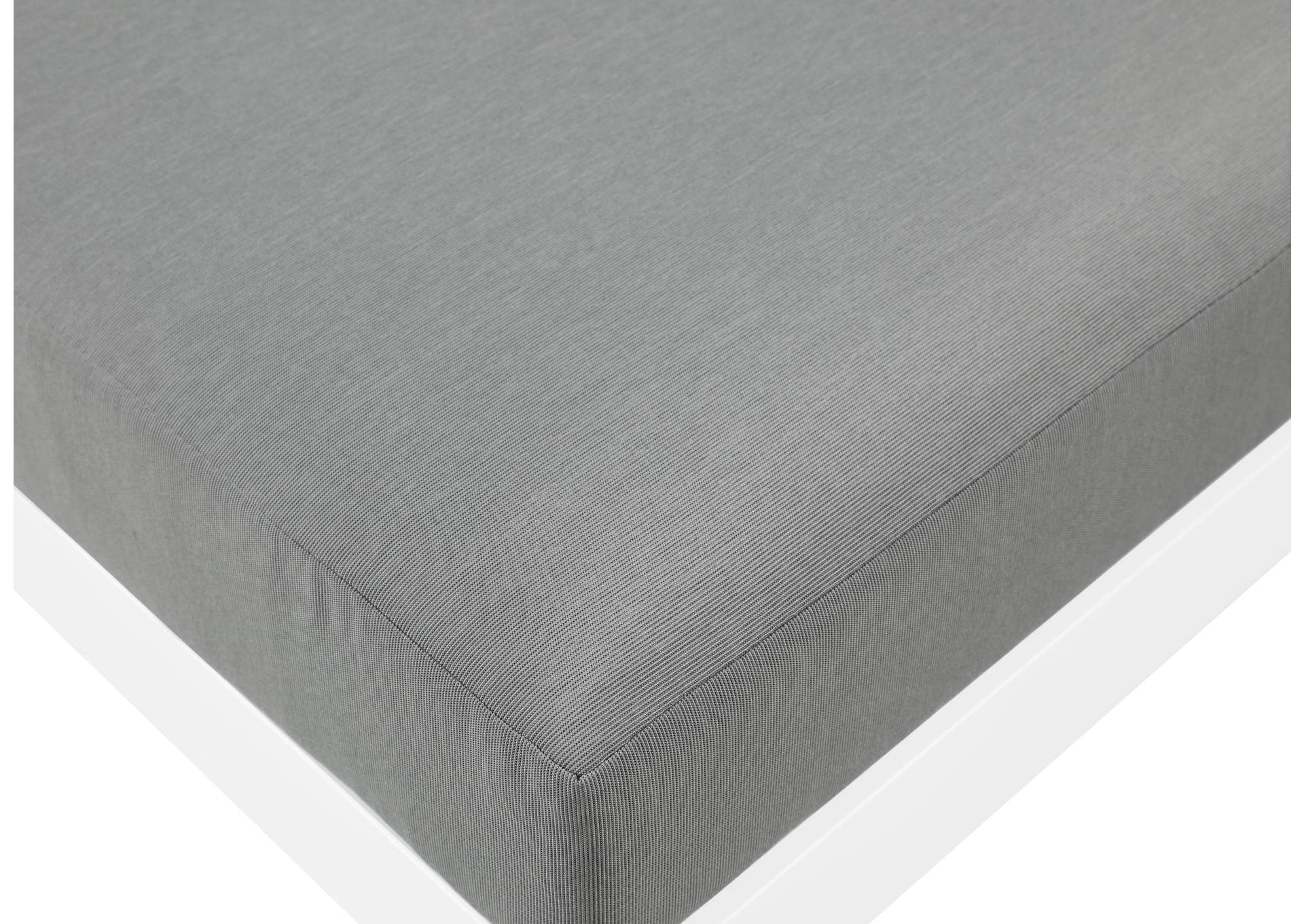 Nizuc Grey Water Resistant Fabric Outdoor Patio Modular Sectional