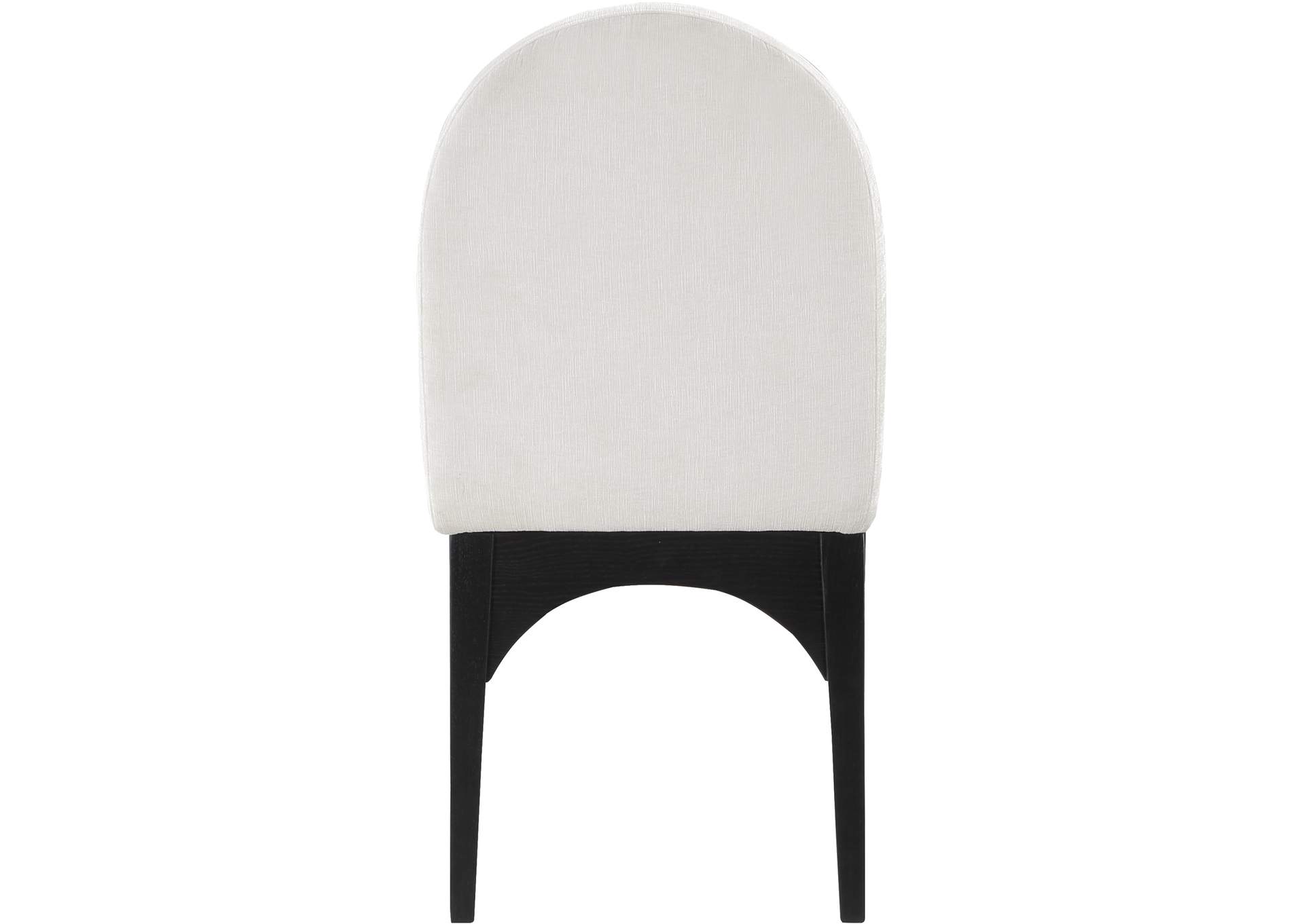Waldorf Cream Chenille Fabric Dining Chair