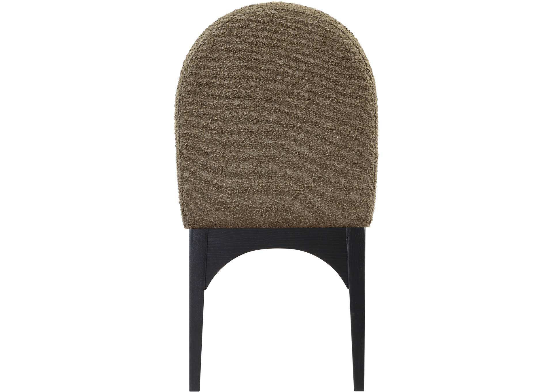 Waldorf Olive Boucle Fabric Dining Chair