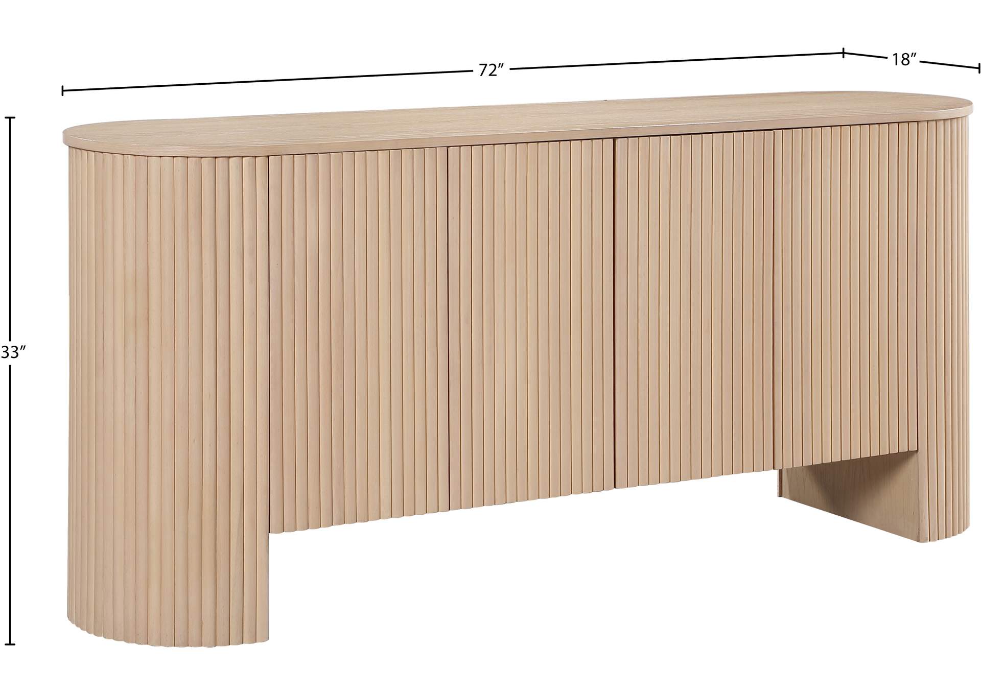 Belinda Oak Sideboard - Buffet image 11