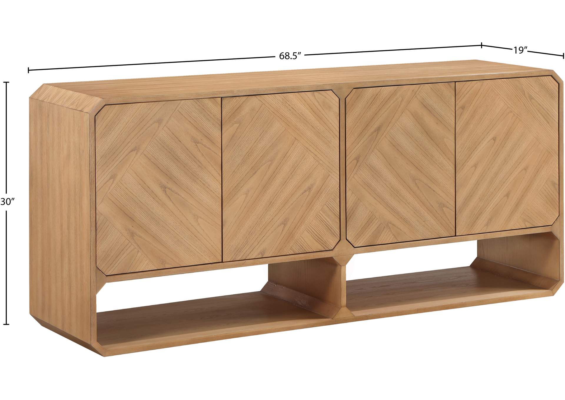 Parker Natural Sideboard - Buffet