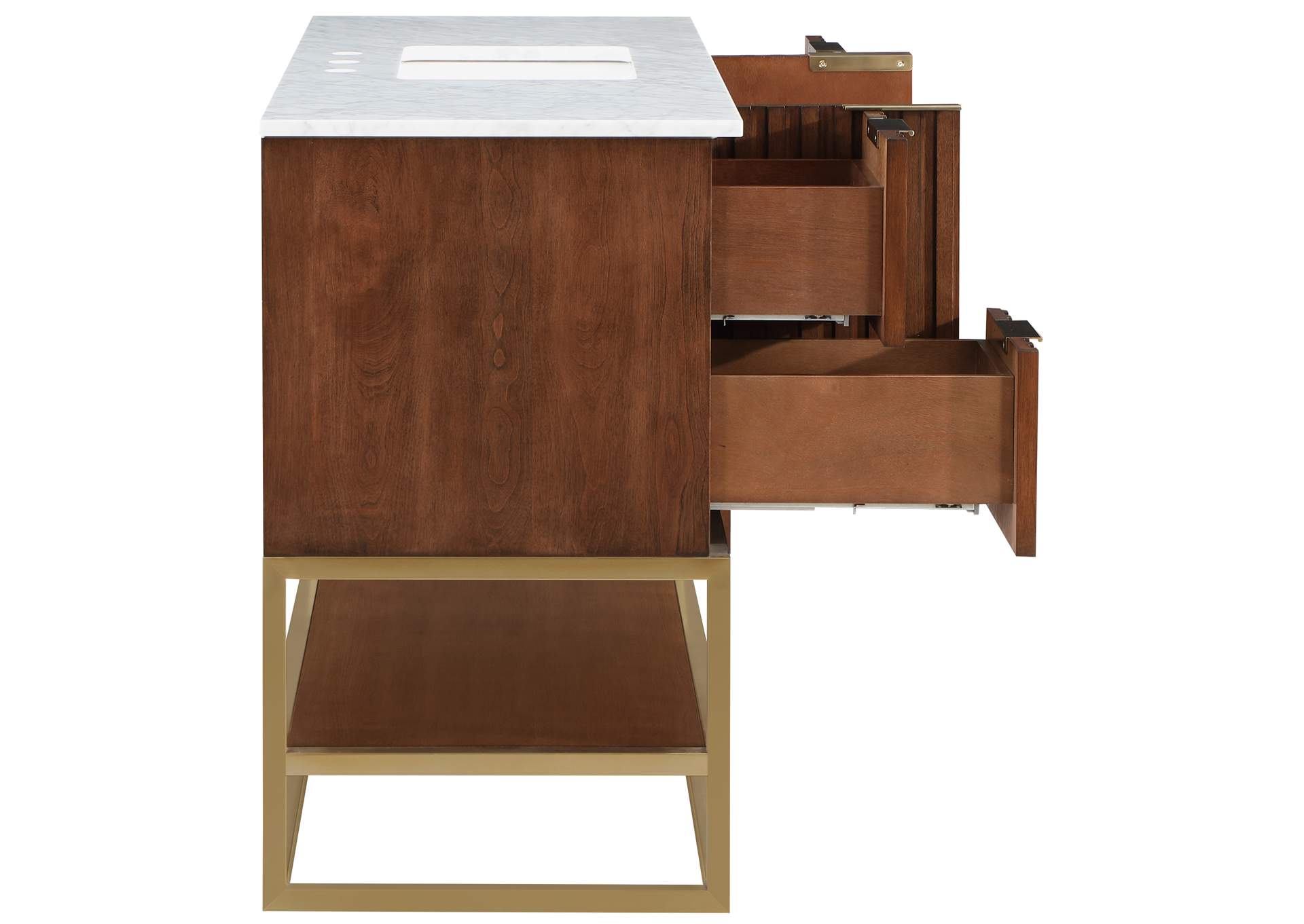 Monad Walnut Bathroom Vanity
