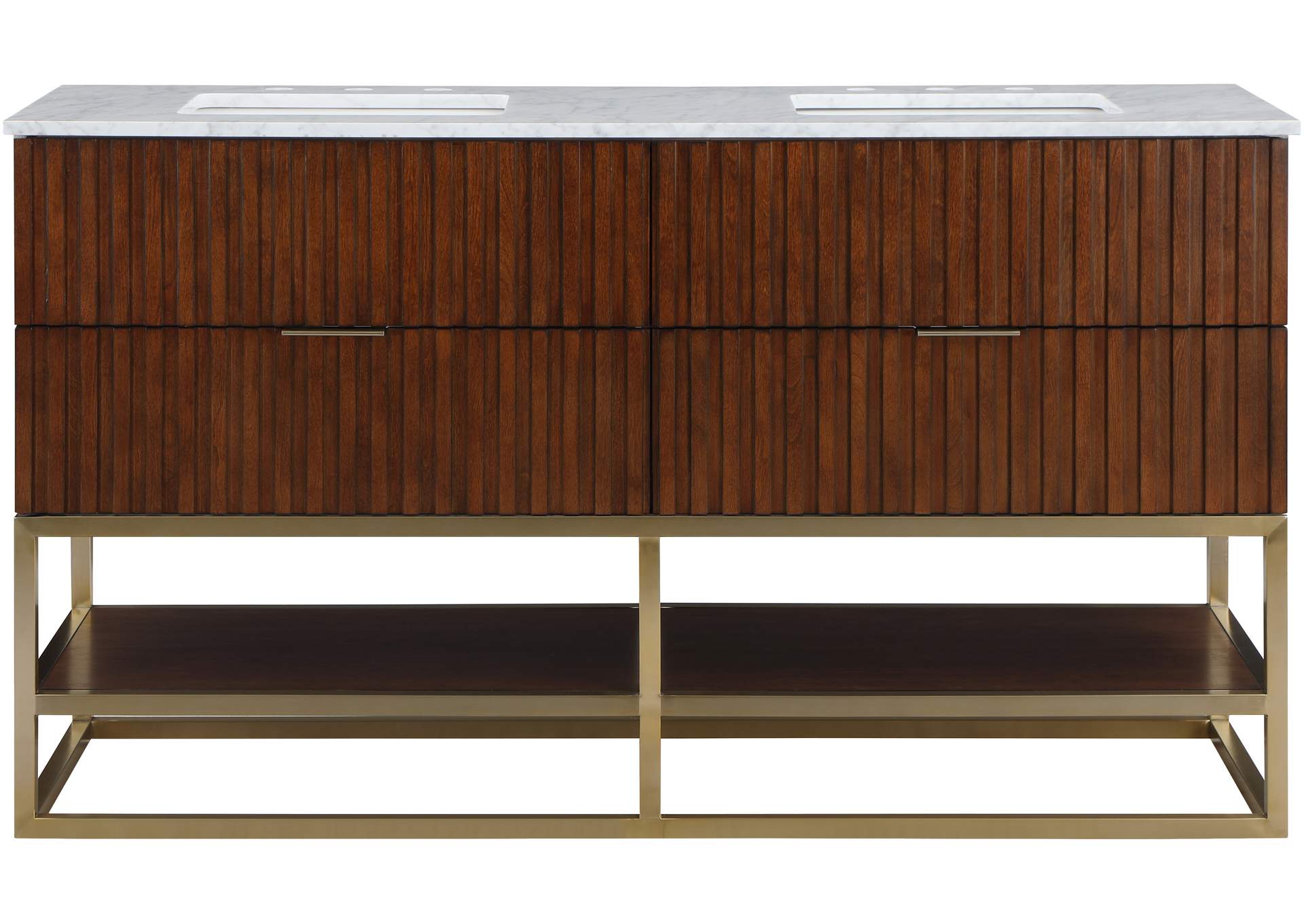 Monad Walnut Bathroom Vanity