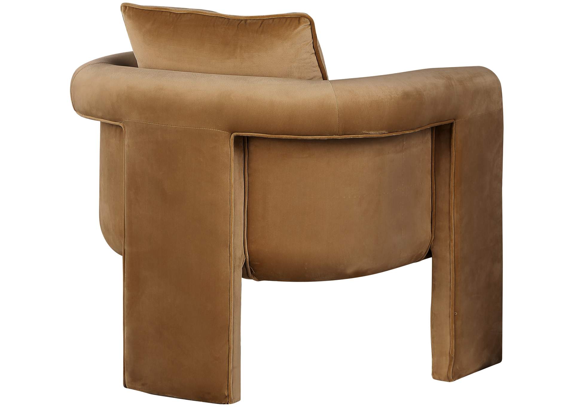 Sloan Saddle Velvet Accent Chair