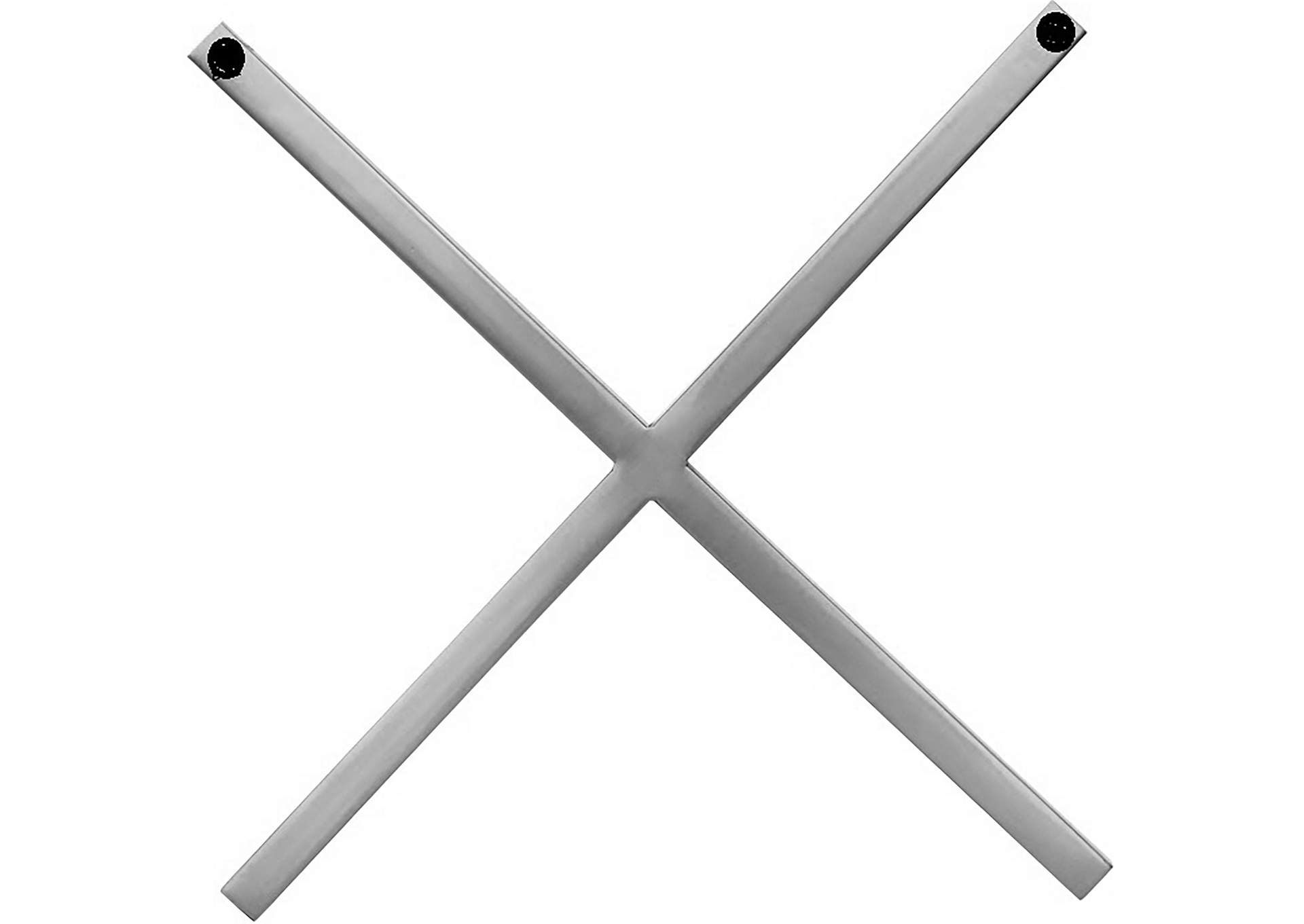 Xoxo Chrome Stainless Steel Wall Decor