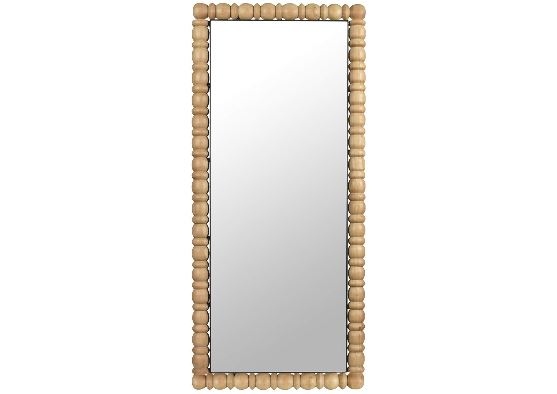 Aubrey Bleached Natural Oak Mirror