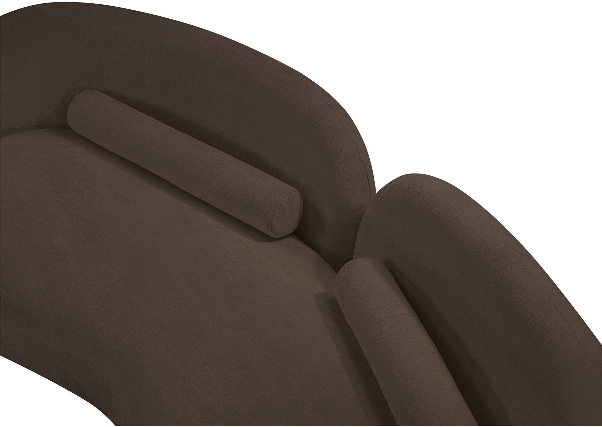 Daphne Brown Chenille Fabric Sofa image 13