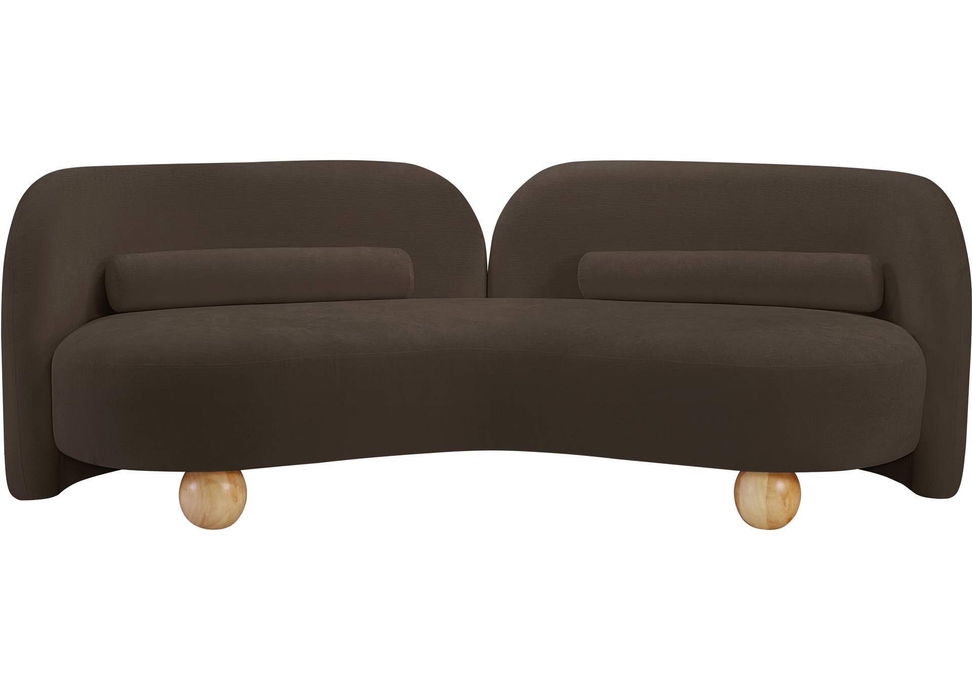 Daphne Brown Chenille Fabric Sofa image 24
