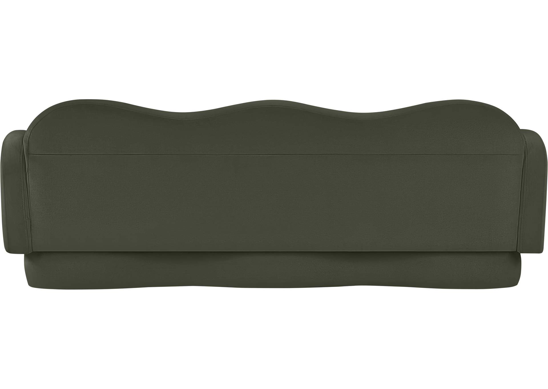 Bloom Green Velvet Sofa image 6