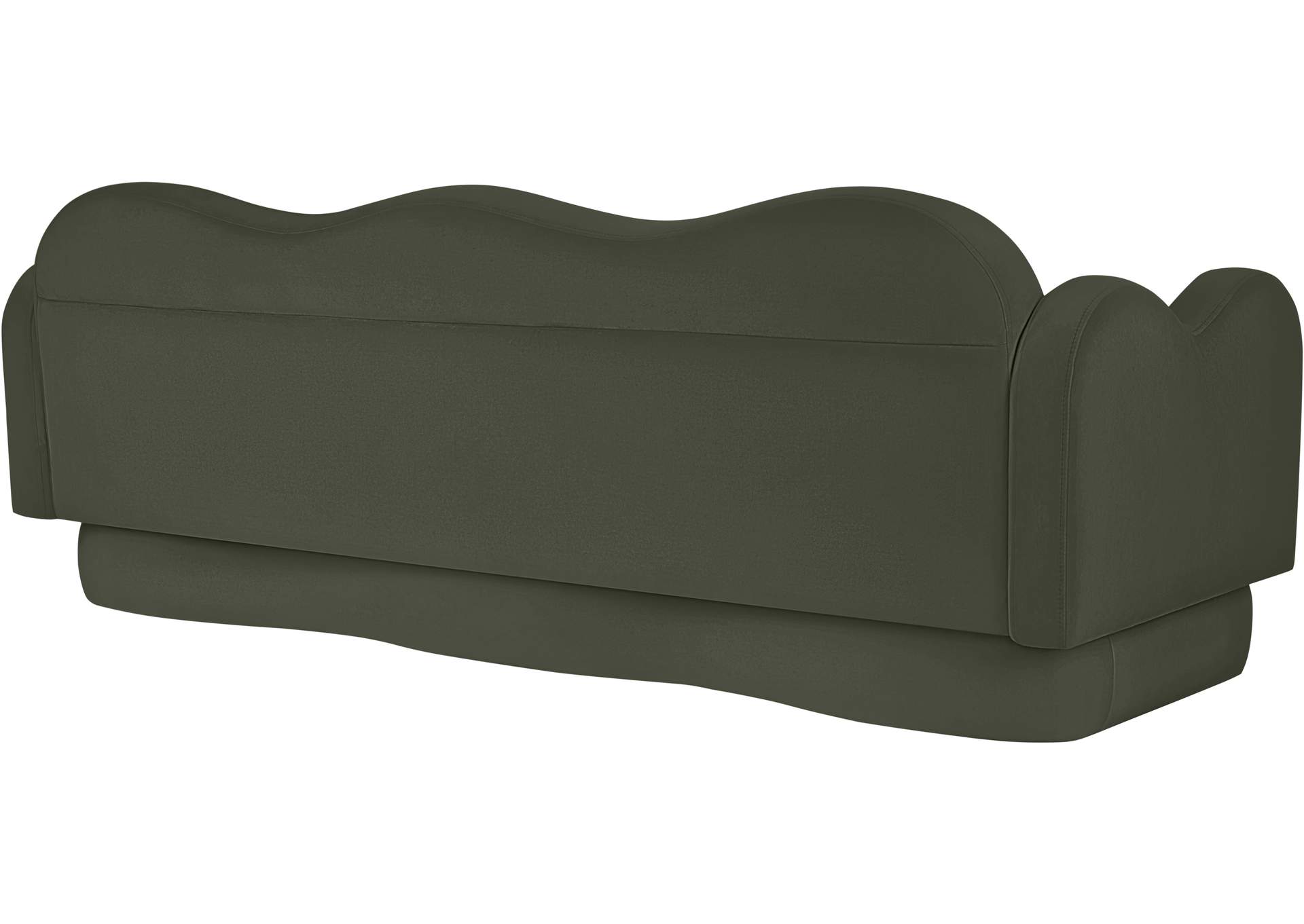Bloom Green Velvet Sofa image 8