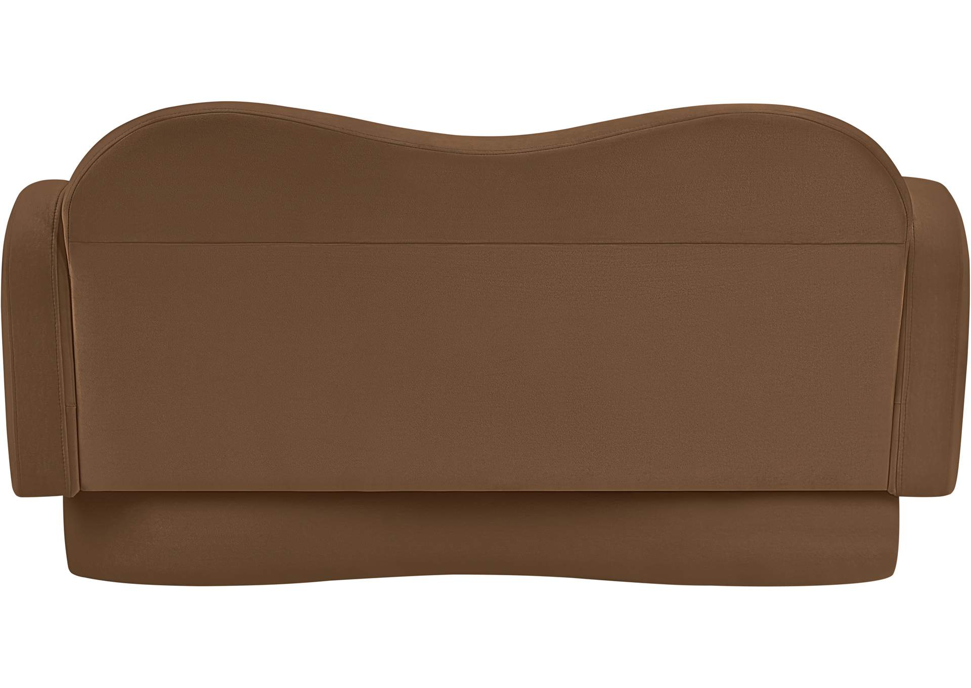 Bloom Saddle Velvet Loveseat image 6